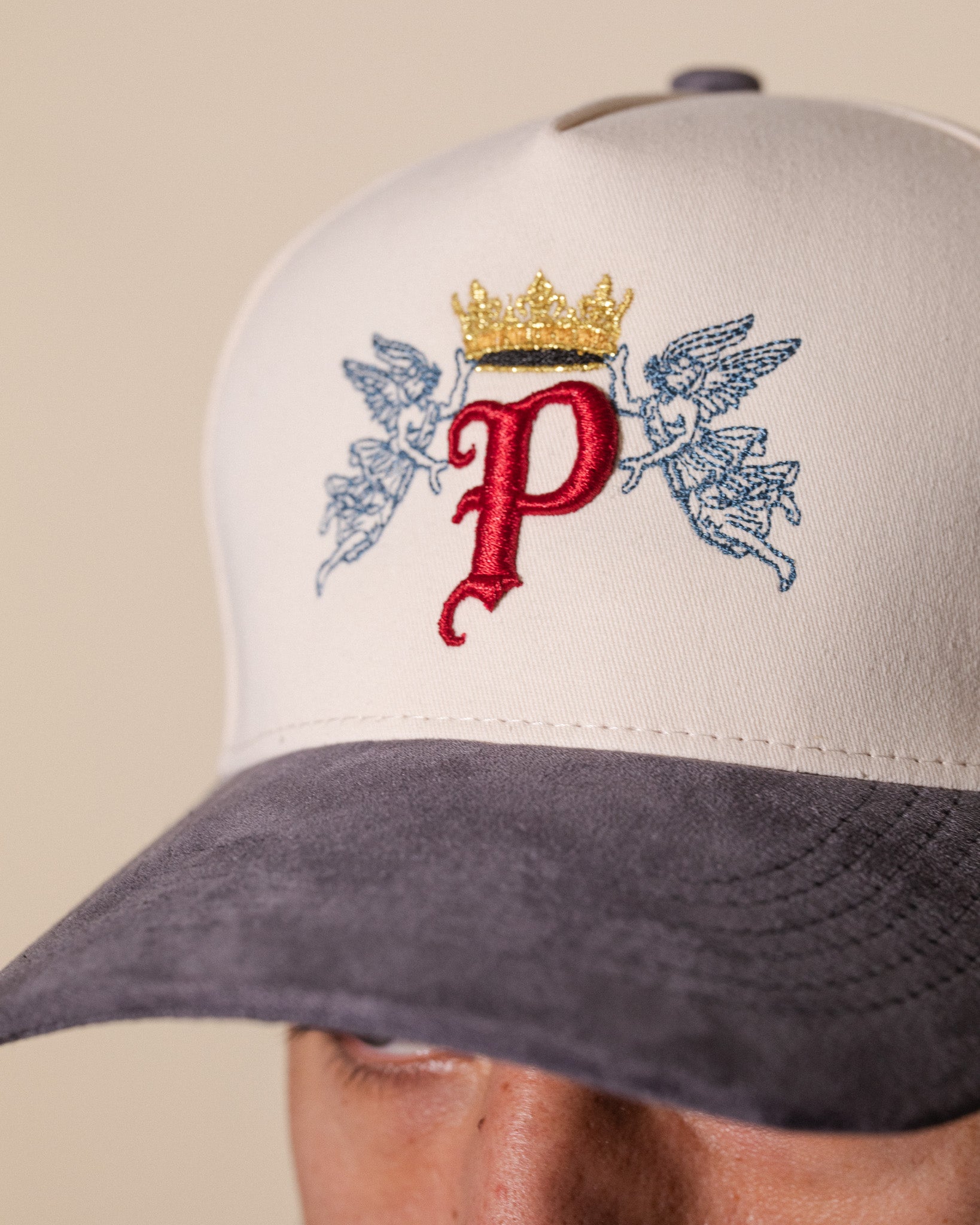 Pirate Angel P Hat (Cream/Grey)