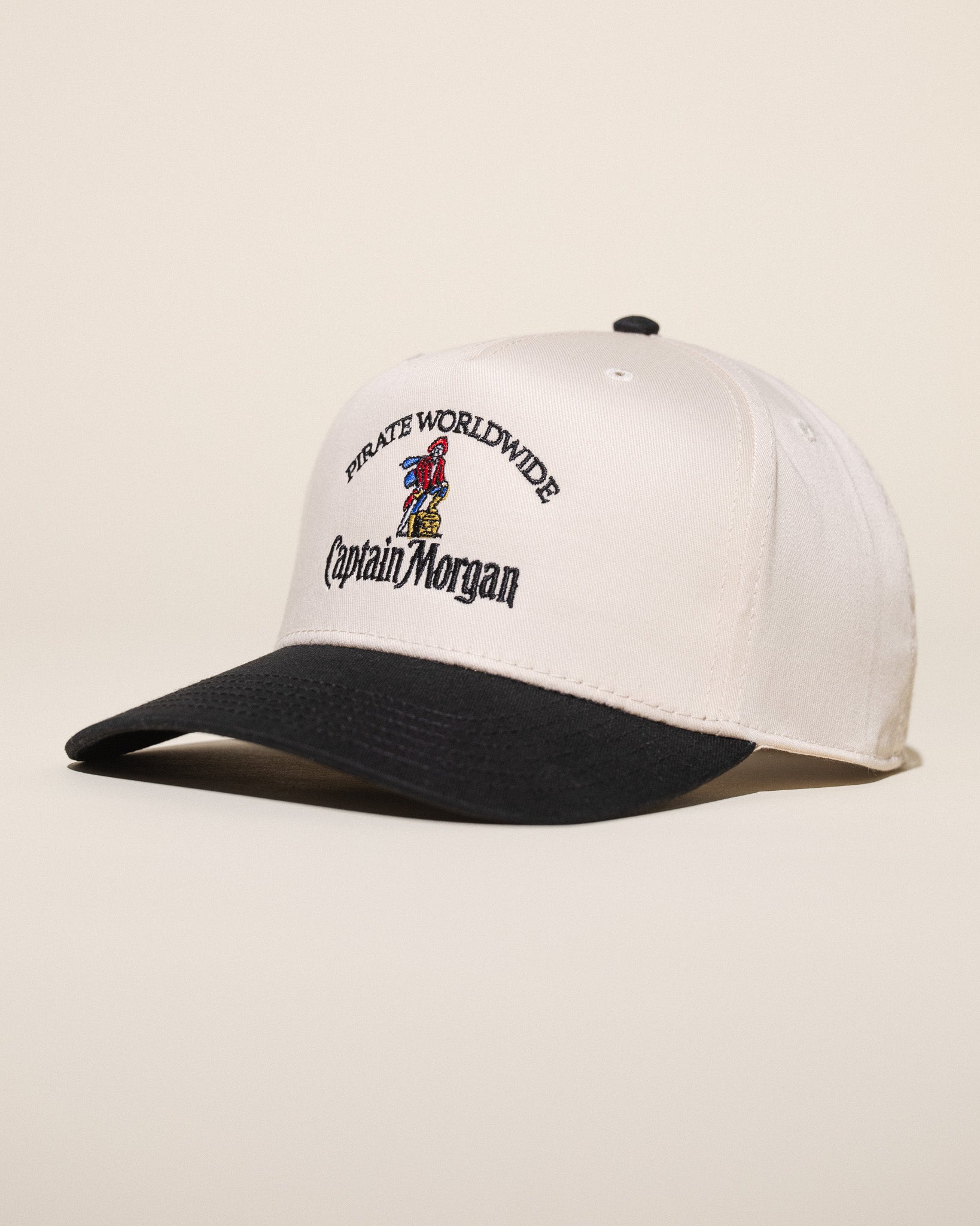 Captain Morgan x Pirate Hat (Cream/Black)