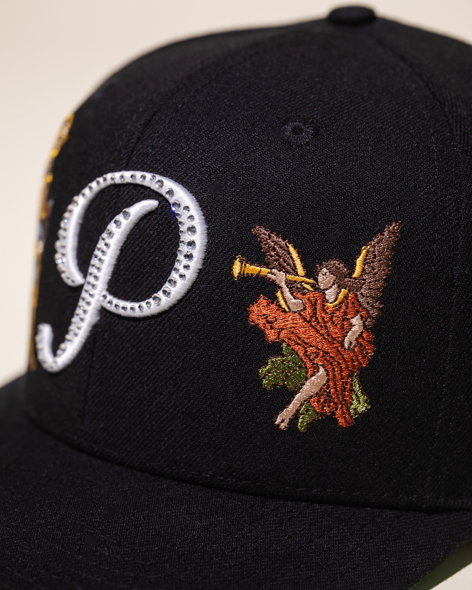 Getty x Pirate All Over Embroidery Snapback  (Pirate Black)