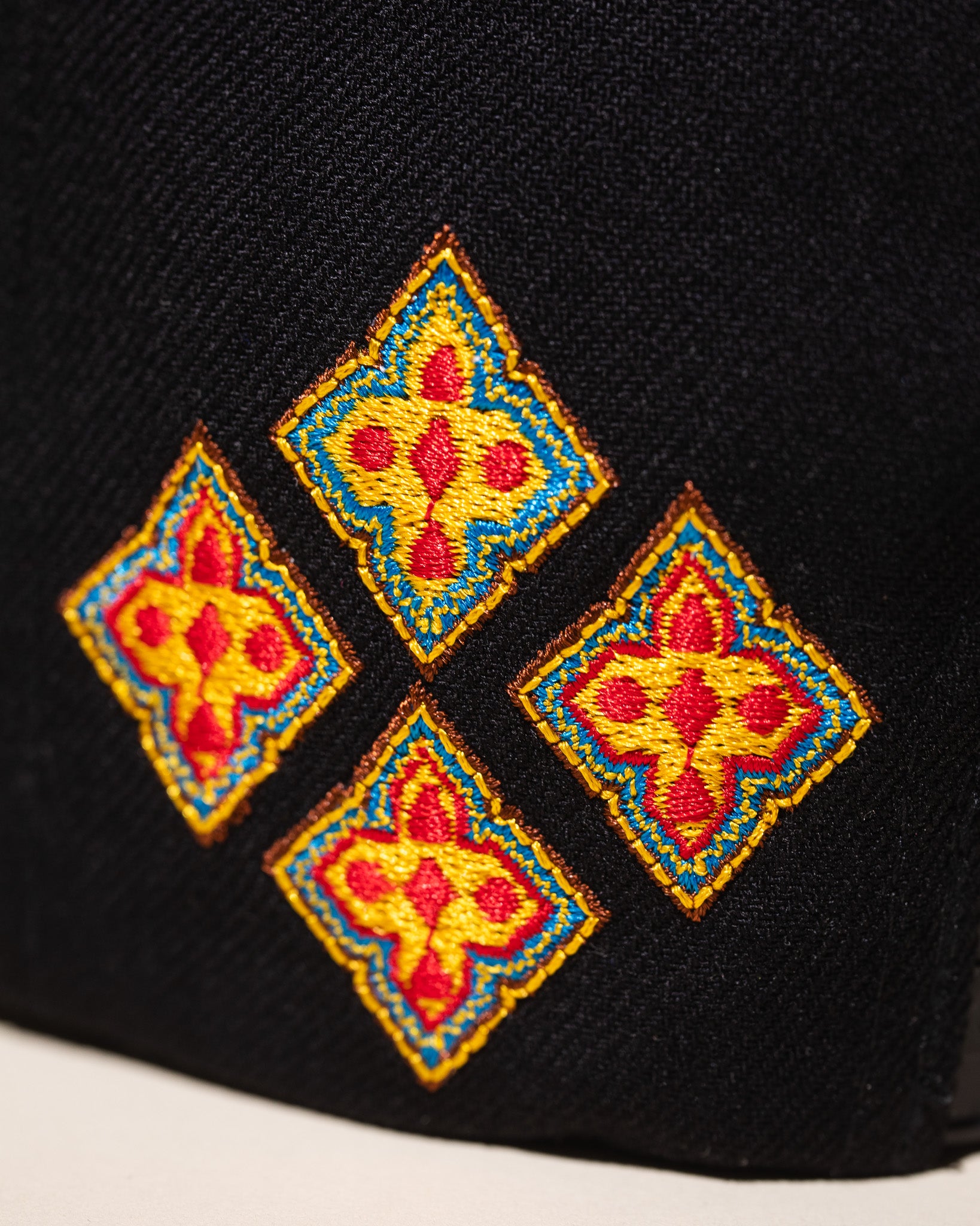 Getty x Pirate All Over Embroidery Snapback  (Pirate Black)