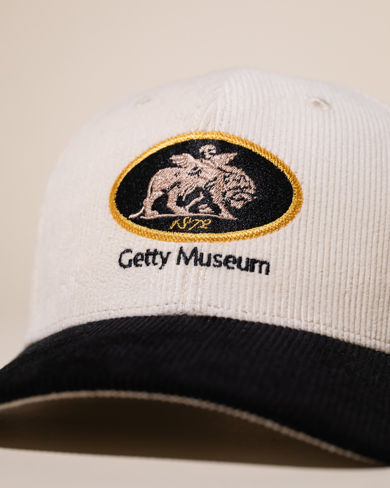 Getty x Pirate Cupid on Earth Corduroy Hat (Cream/Black)