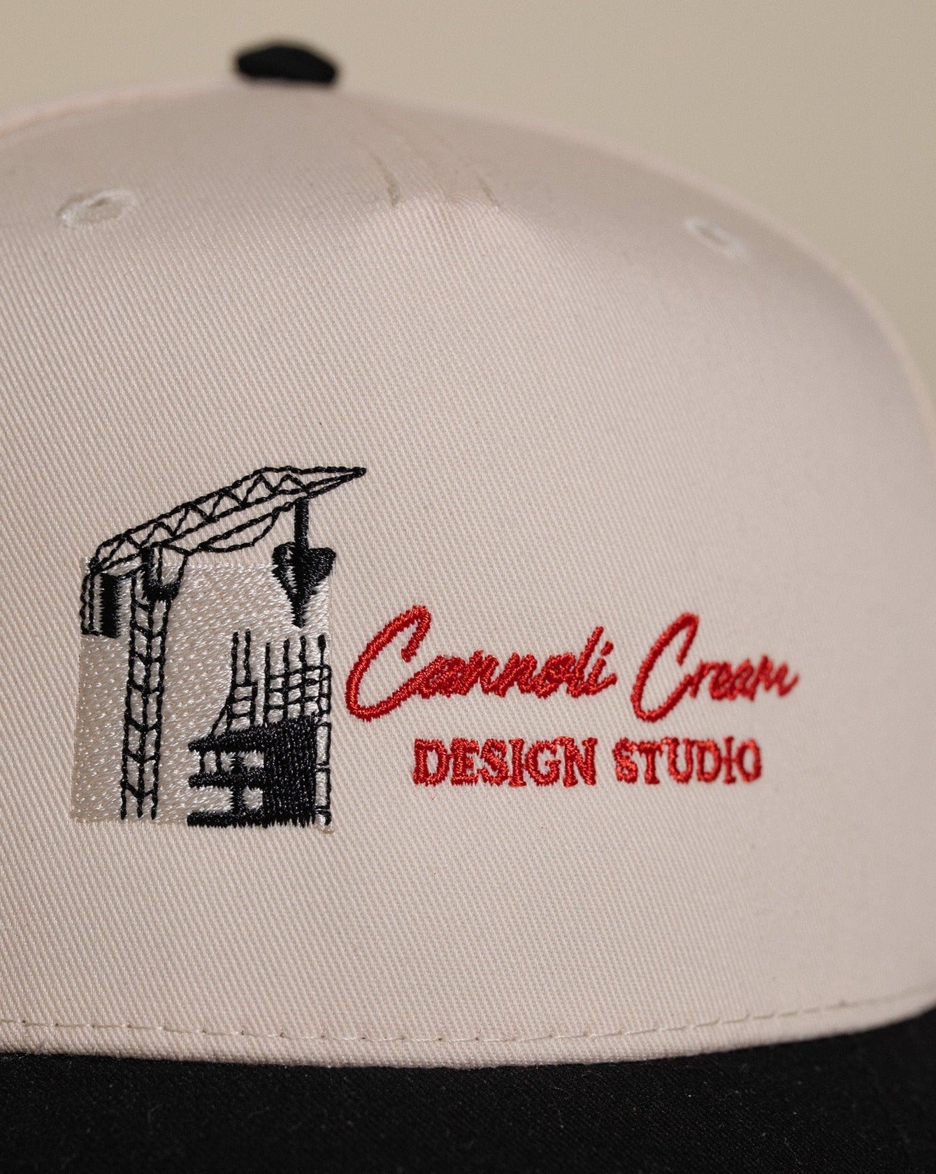 Pirate Cannoli Cream Design Studio Hat (Cream/Black)