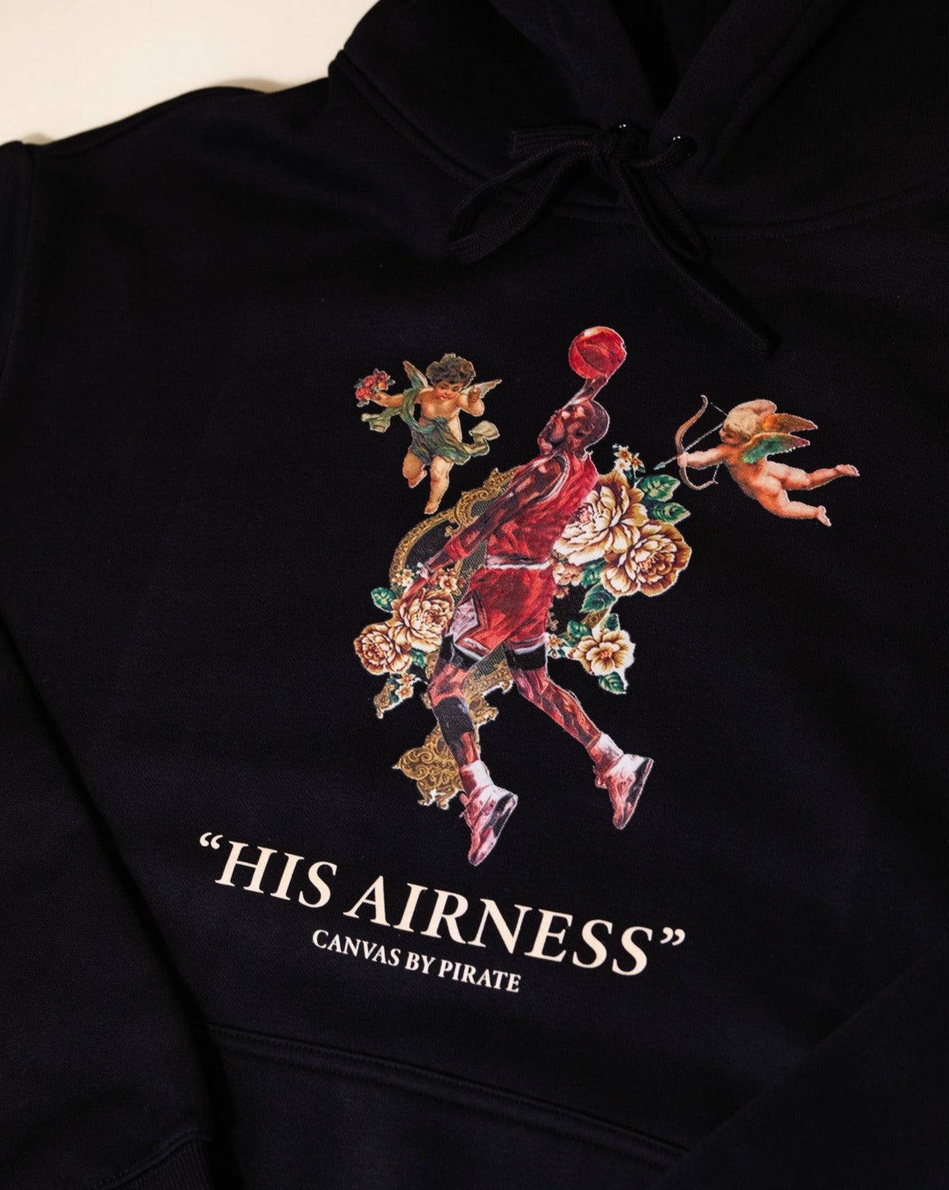 Pirate "His Airness" Angel Heavyweight Hoodie (72 Wins Edition)