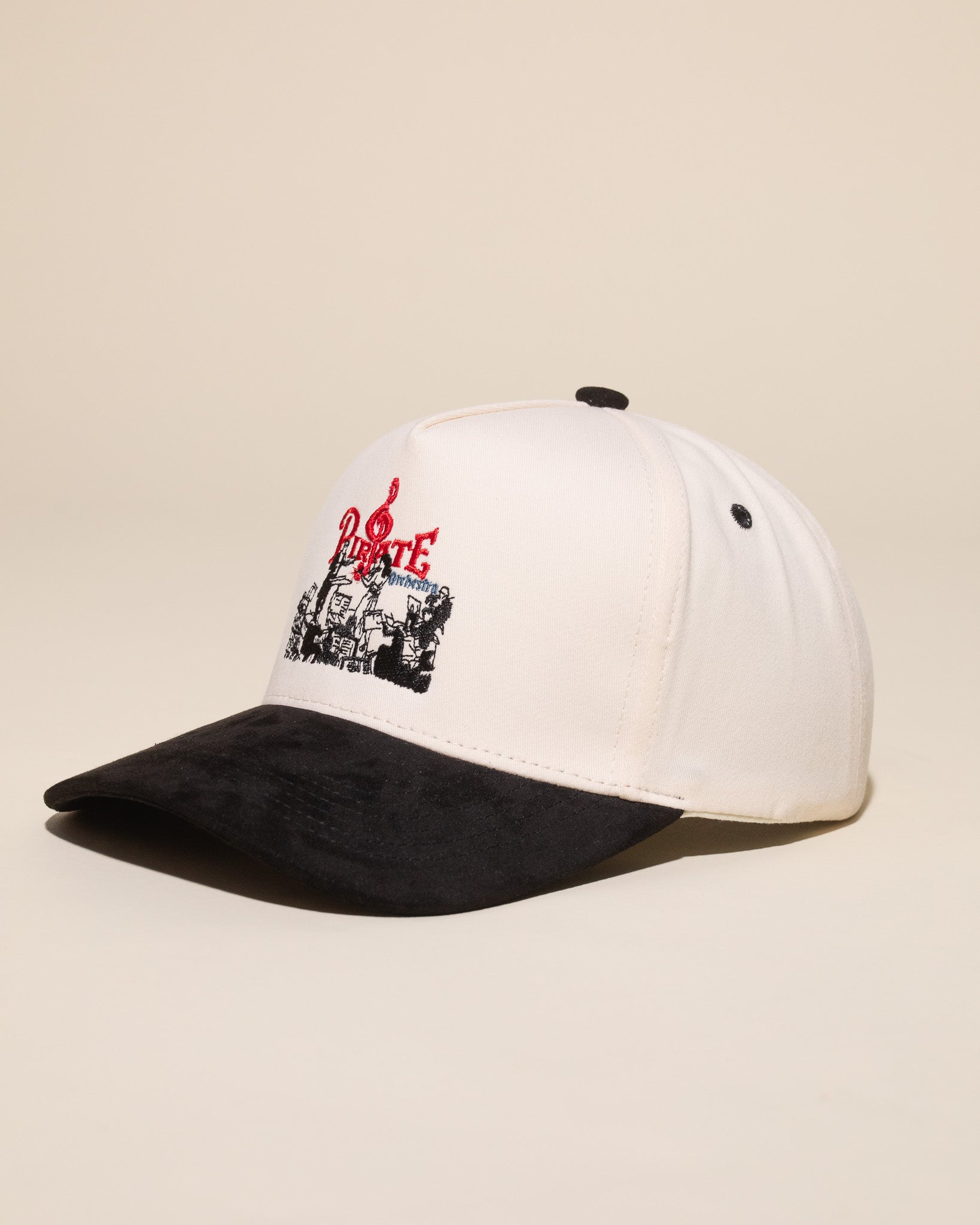 Pirate Orchestra Hat (Cream/Black)