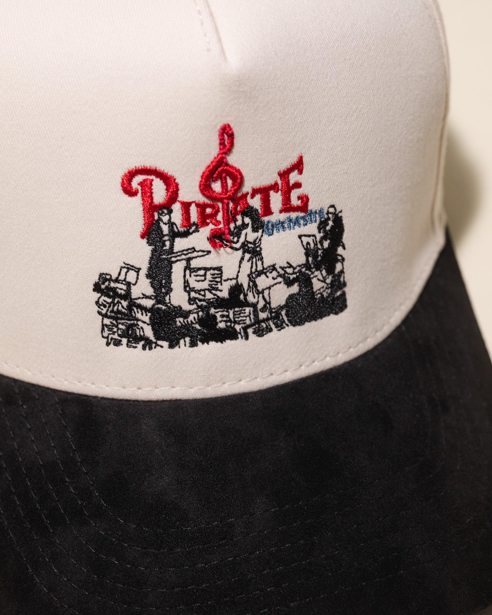 Pirate Orchestra Hat (Cream/Black)