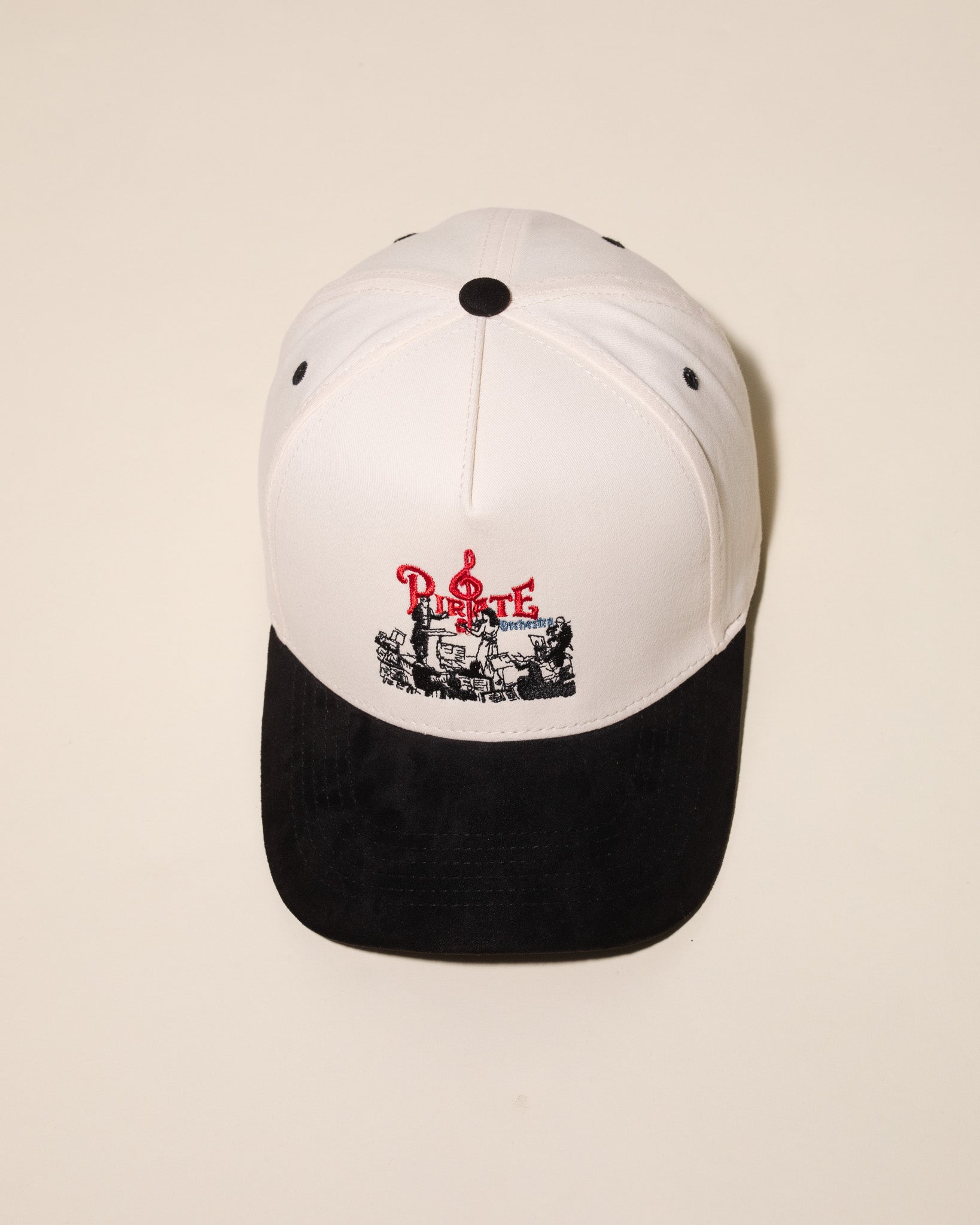 Pirate Orchestra Hat (Cream/Black)