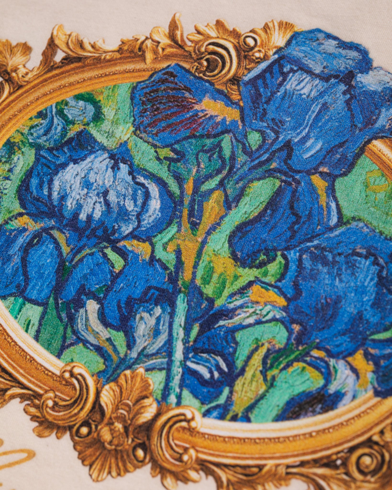 Getty x Pirate Van Gogh Irises Tee (Cannoli Cream)