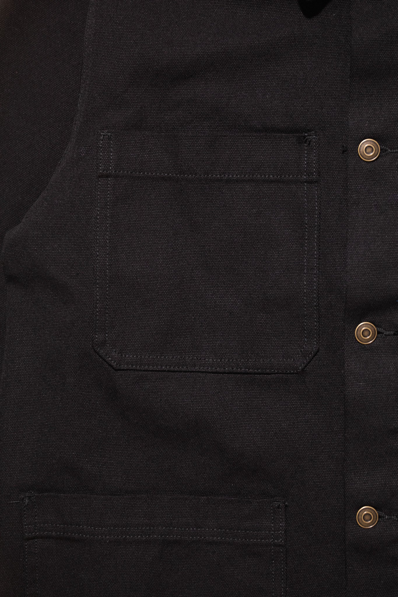 Roll of the Dice Canvas Chore Jacket (Pirate Black)