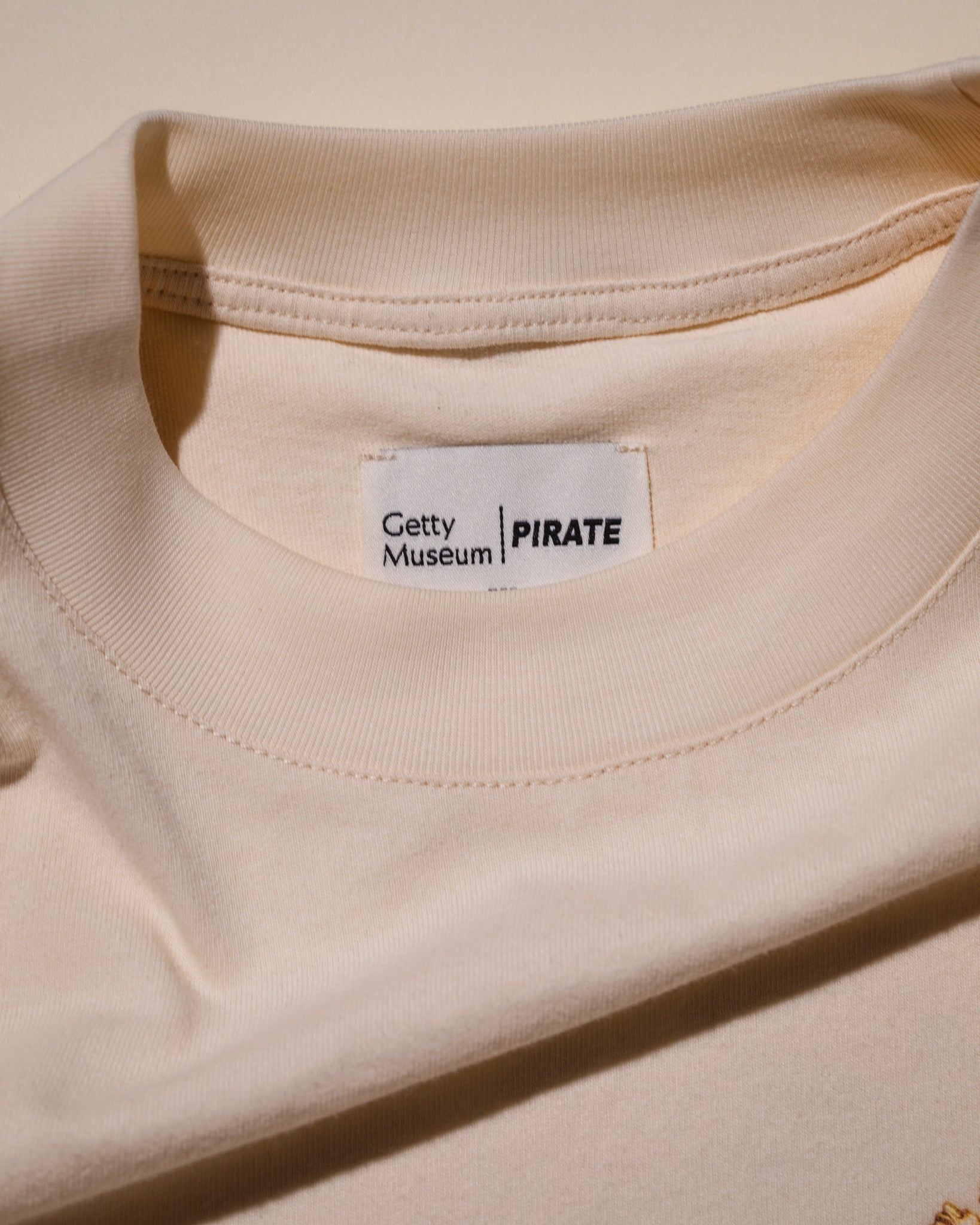 Getty x Pirate Van Gogh Irises Tee (Cannoli Cream)