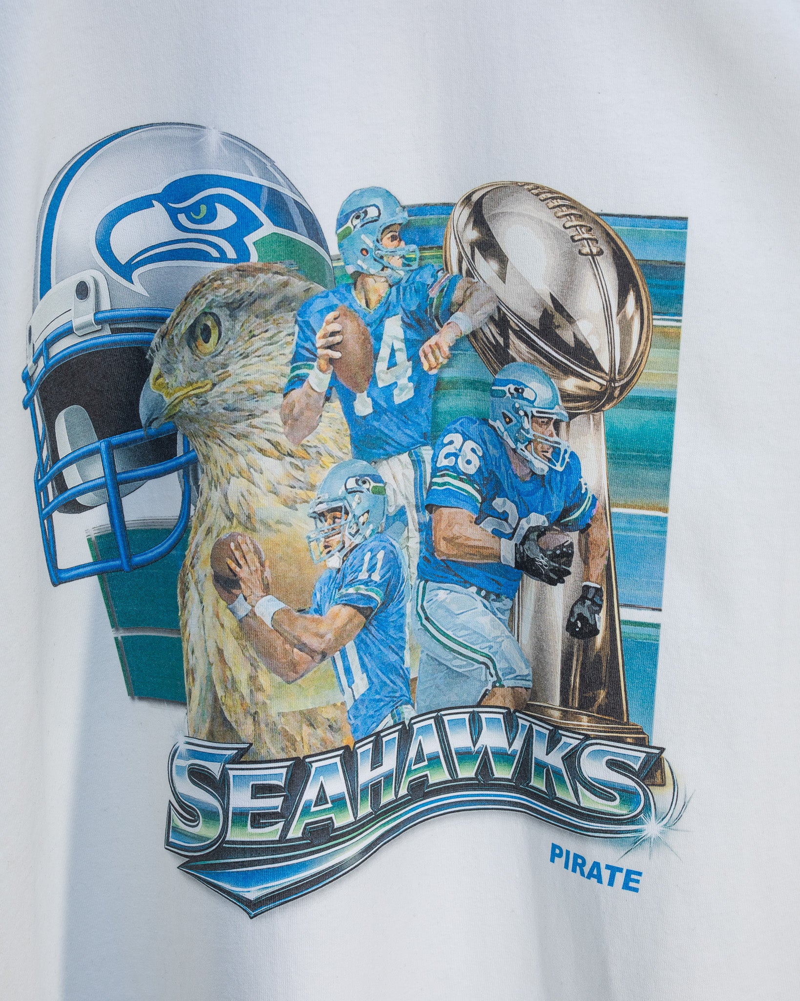 2026 Seahawks SB Tee (Off White)