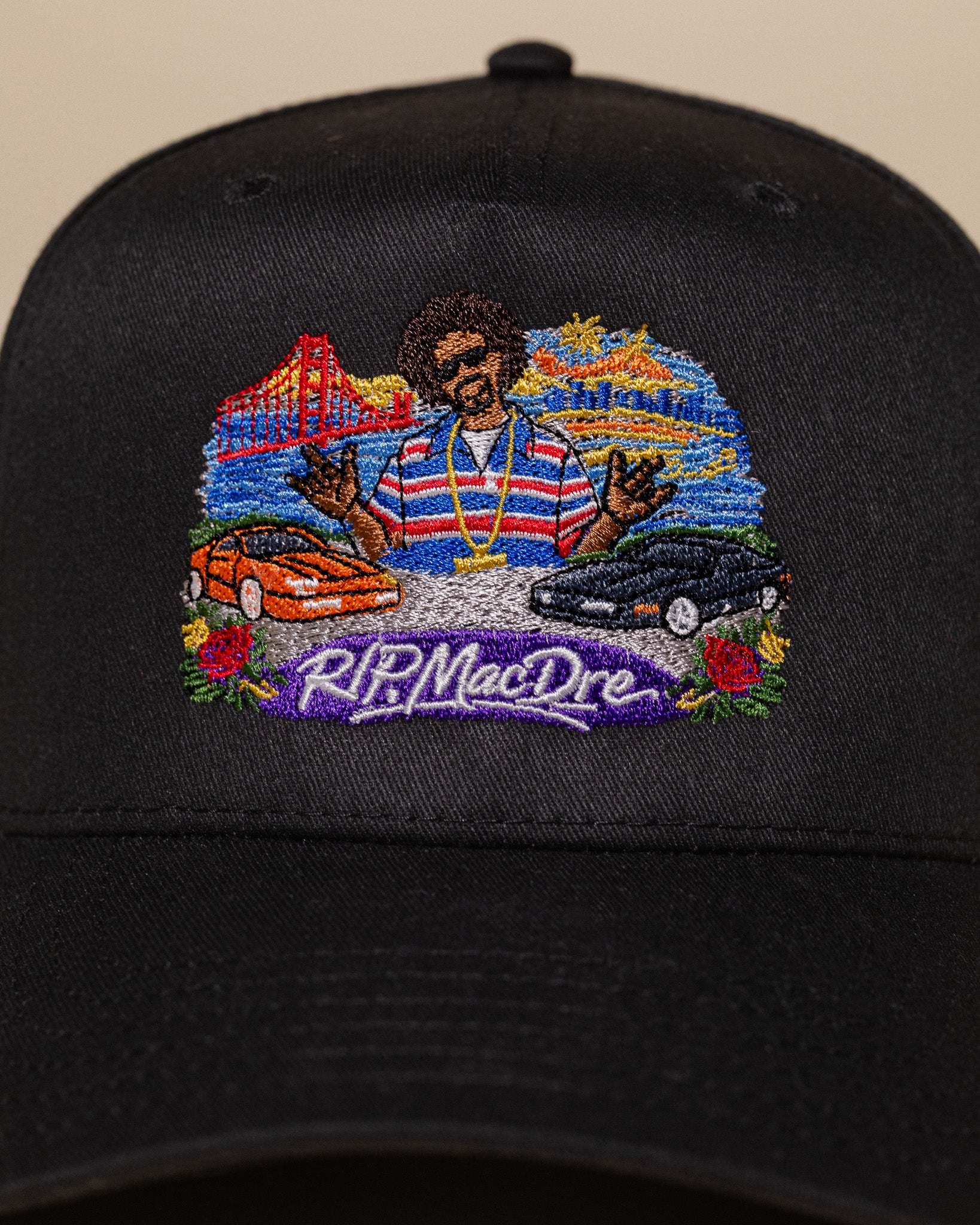 R.I.P. Mac Dre Hat (Pirate Black)