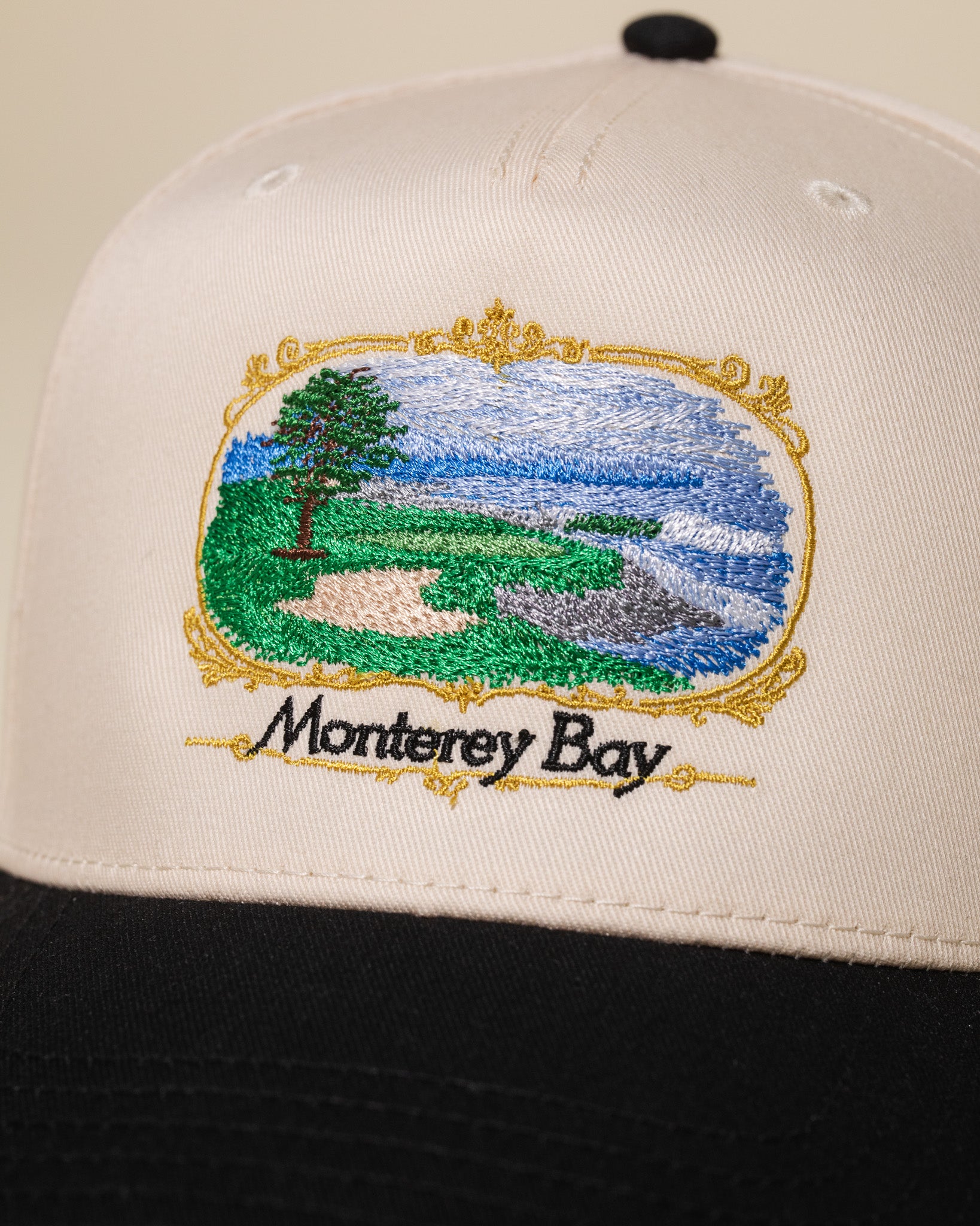 Monterey Bay Hat (Cream/Black)
