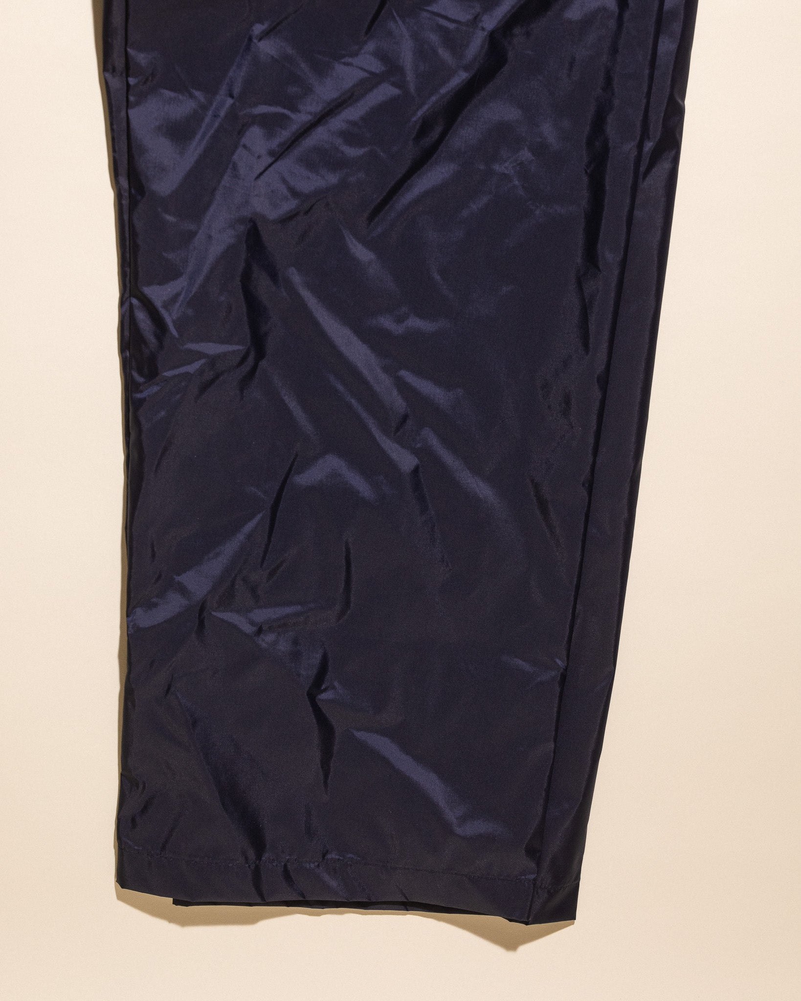 Metal Teeth Nylon Pant (Navy)