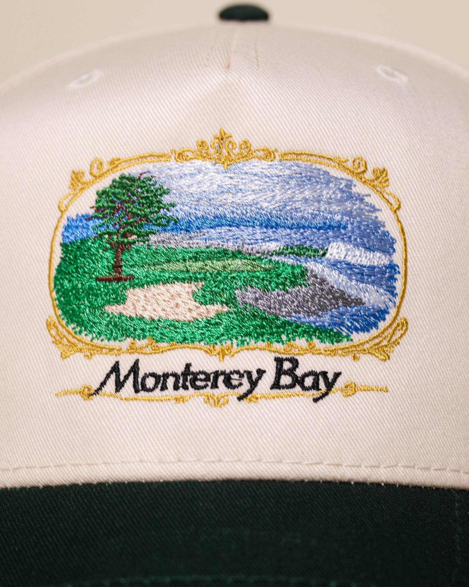 Monterey Bay Hat (Cream/Green)