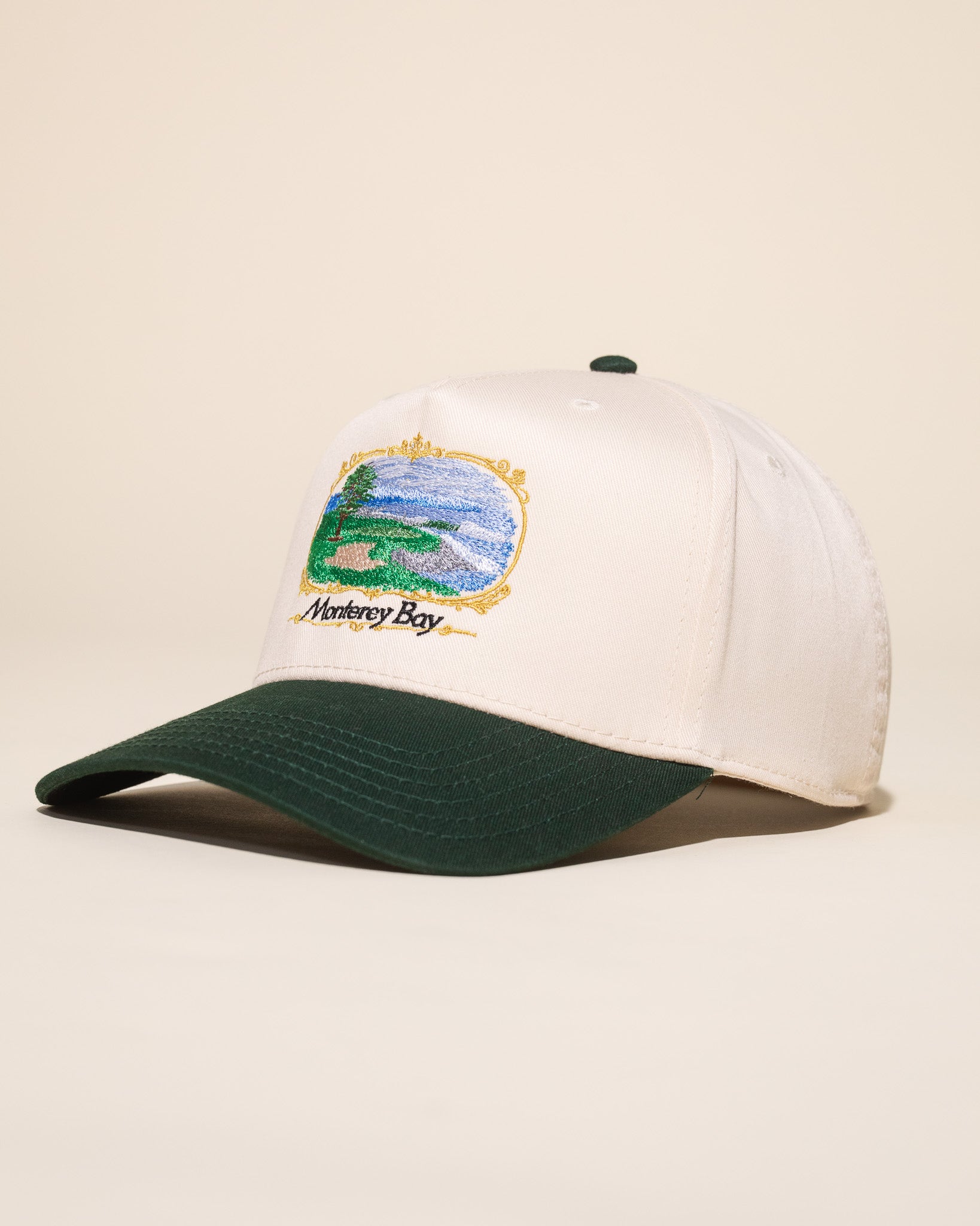 Monterey Bay Hat (Cream/Green)
