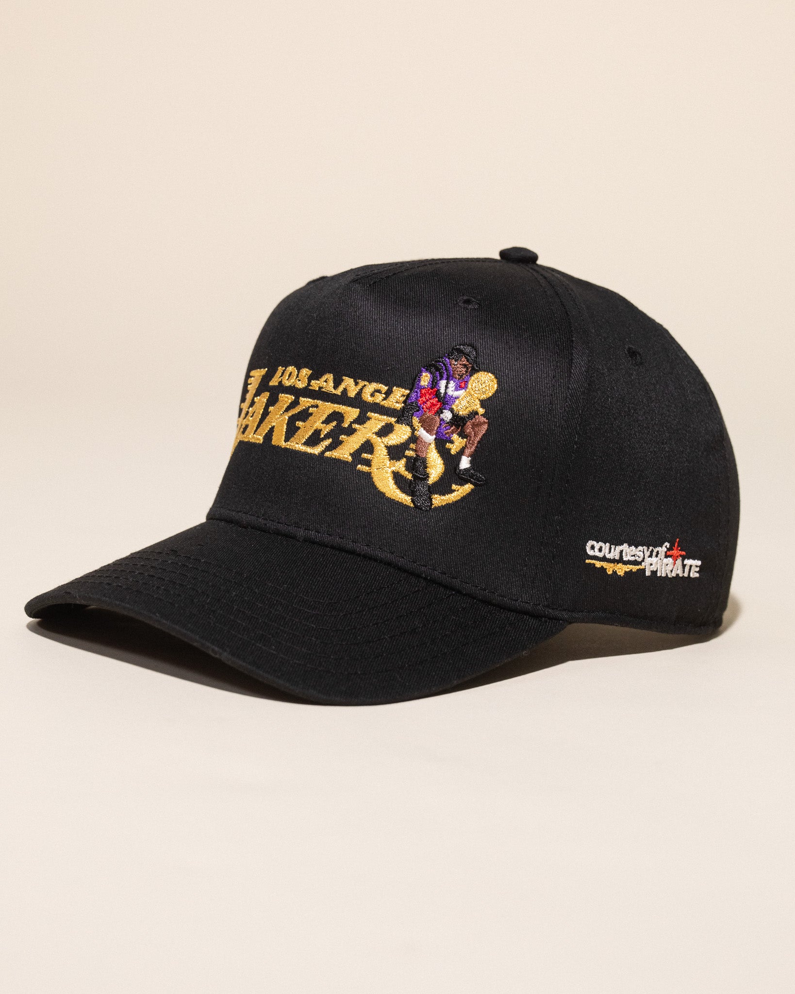 Lakers Champion Hat (Pirate Black)