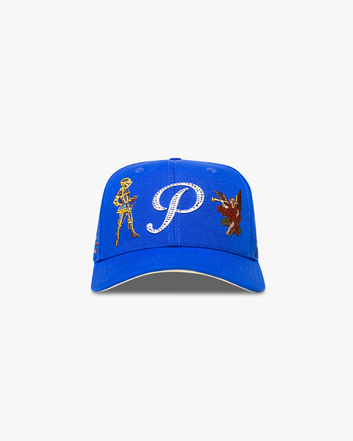 Getty x Pirate All Over Embroidery Snapback  (Getty Blue)