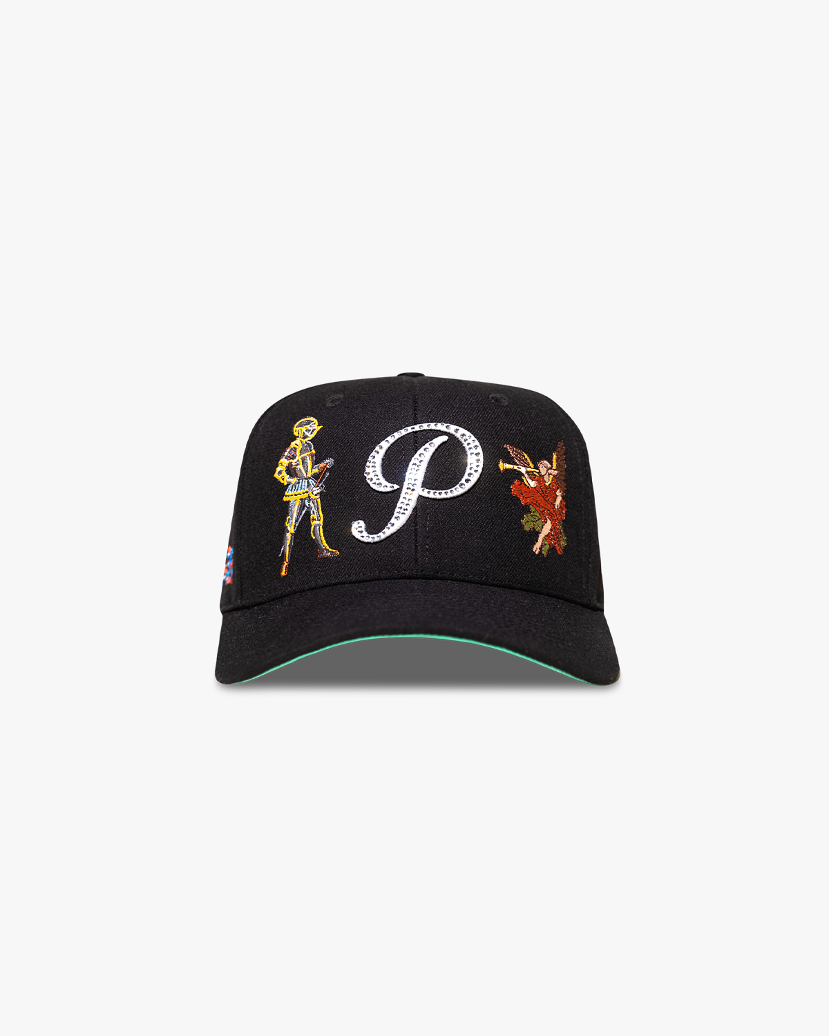 Getty x Pirate All Over Embroidery Snapback  (Pirate Black)