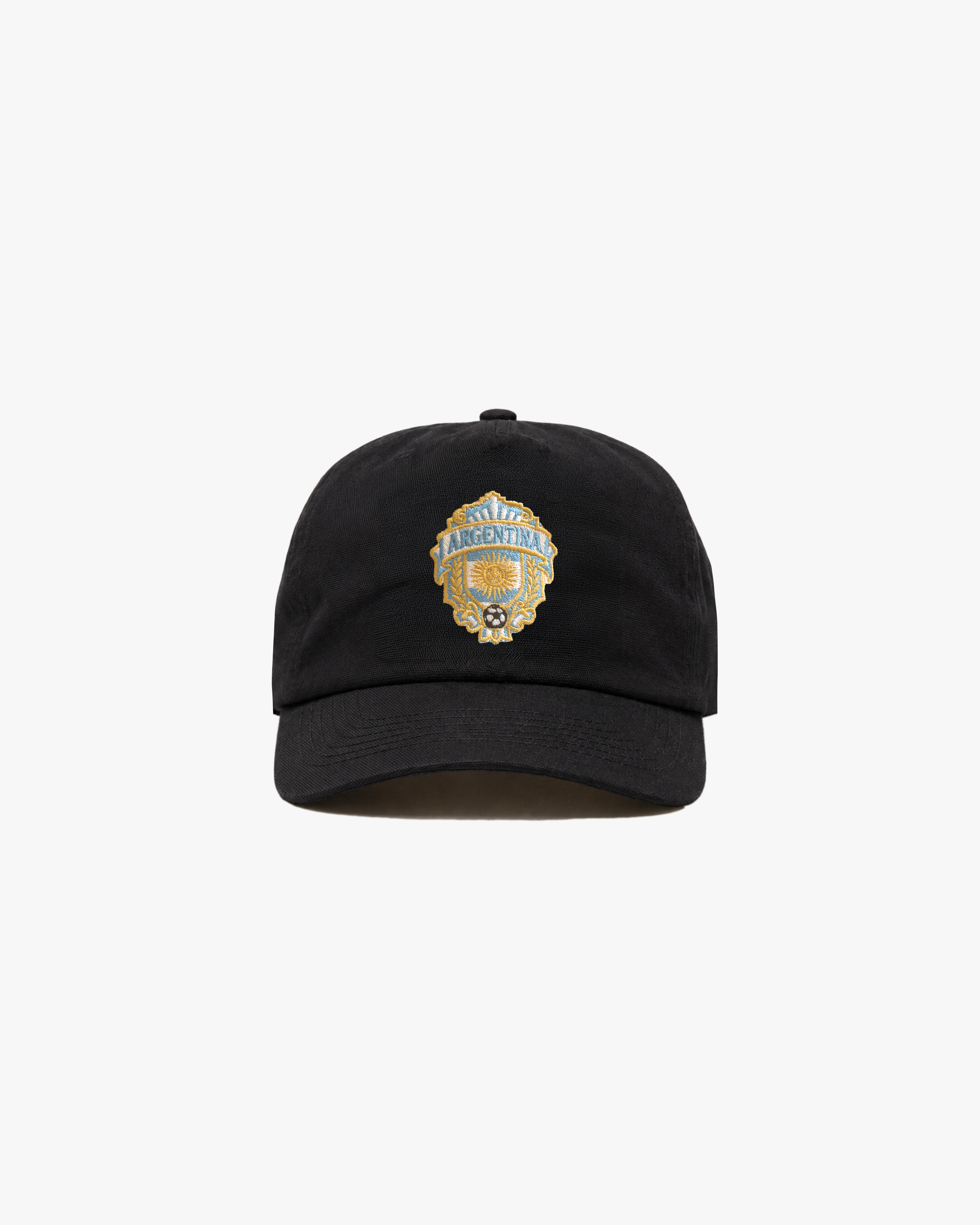 Argentina Crest Vintage Hat (Black)