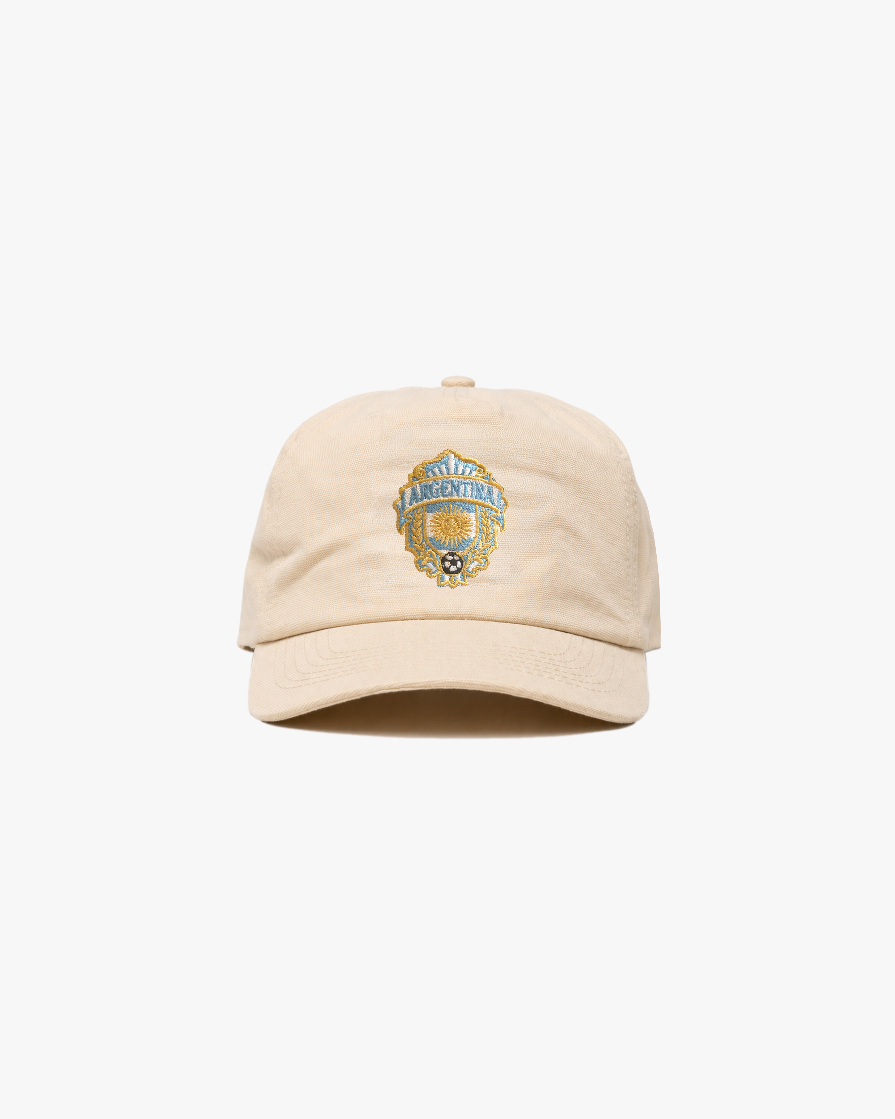 Argentina Crest Vintage Hat (Cream)