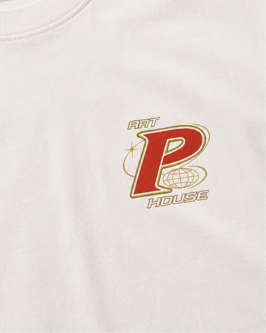 The Art House P Tee (White)