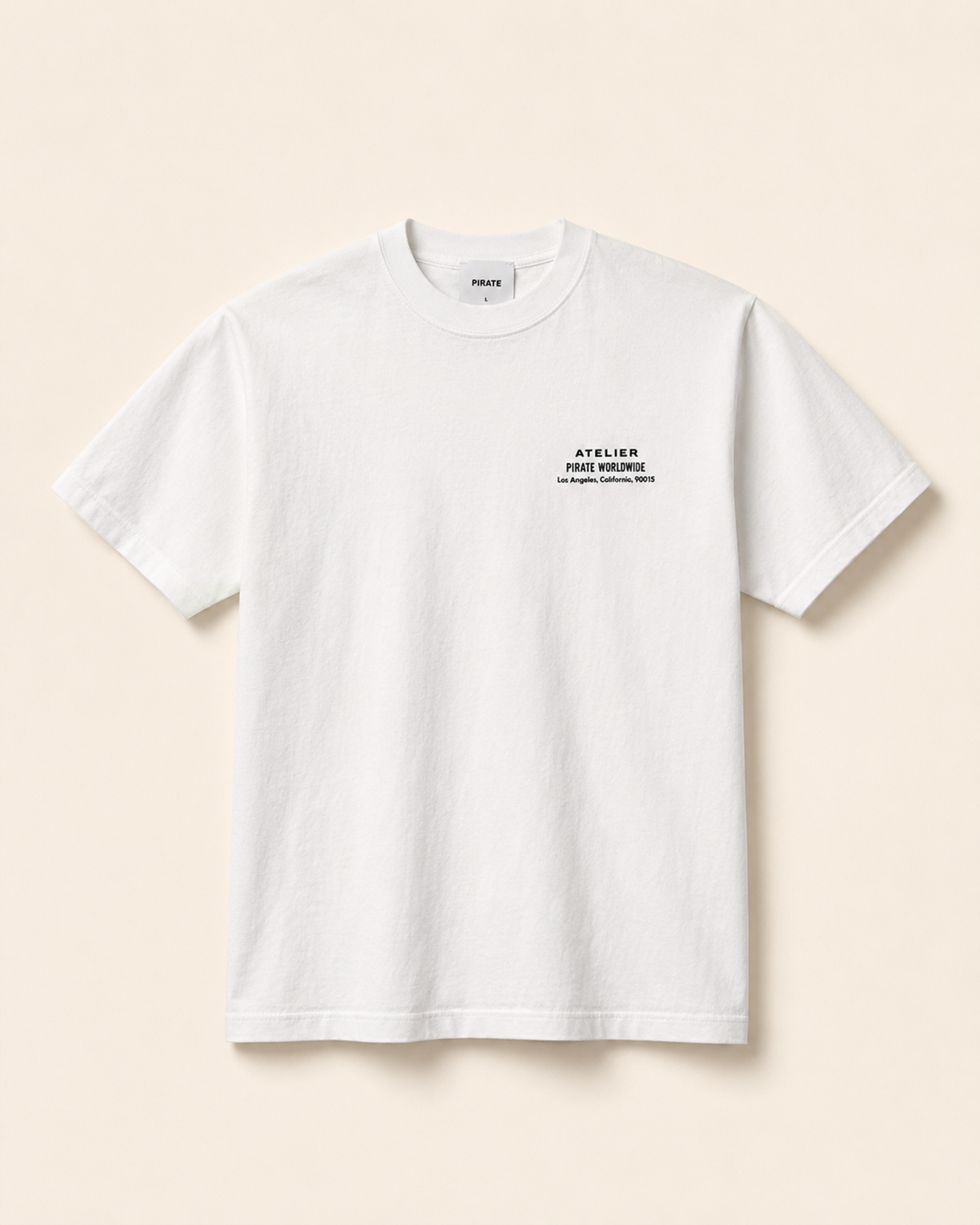 The Atelier Address Tee (White)