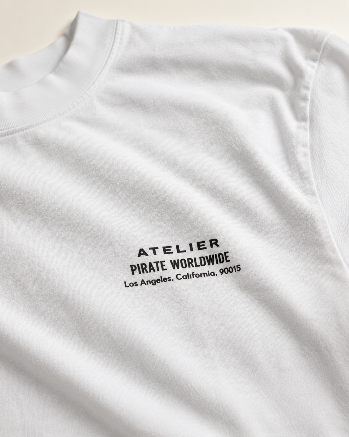 The Atelier Address Tee (White)