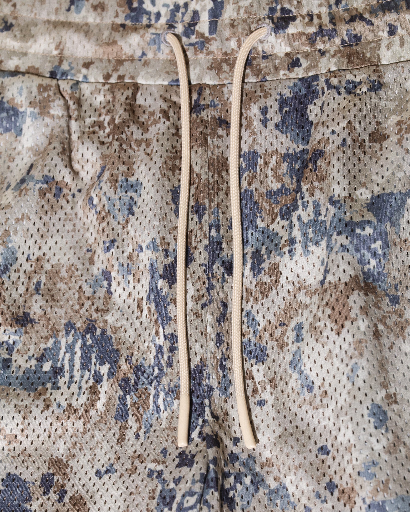 Pirate Hilltop Printed Mesh Short (Blue Marble)