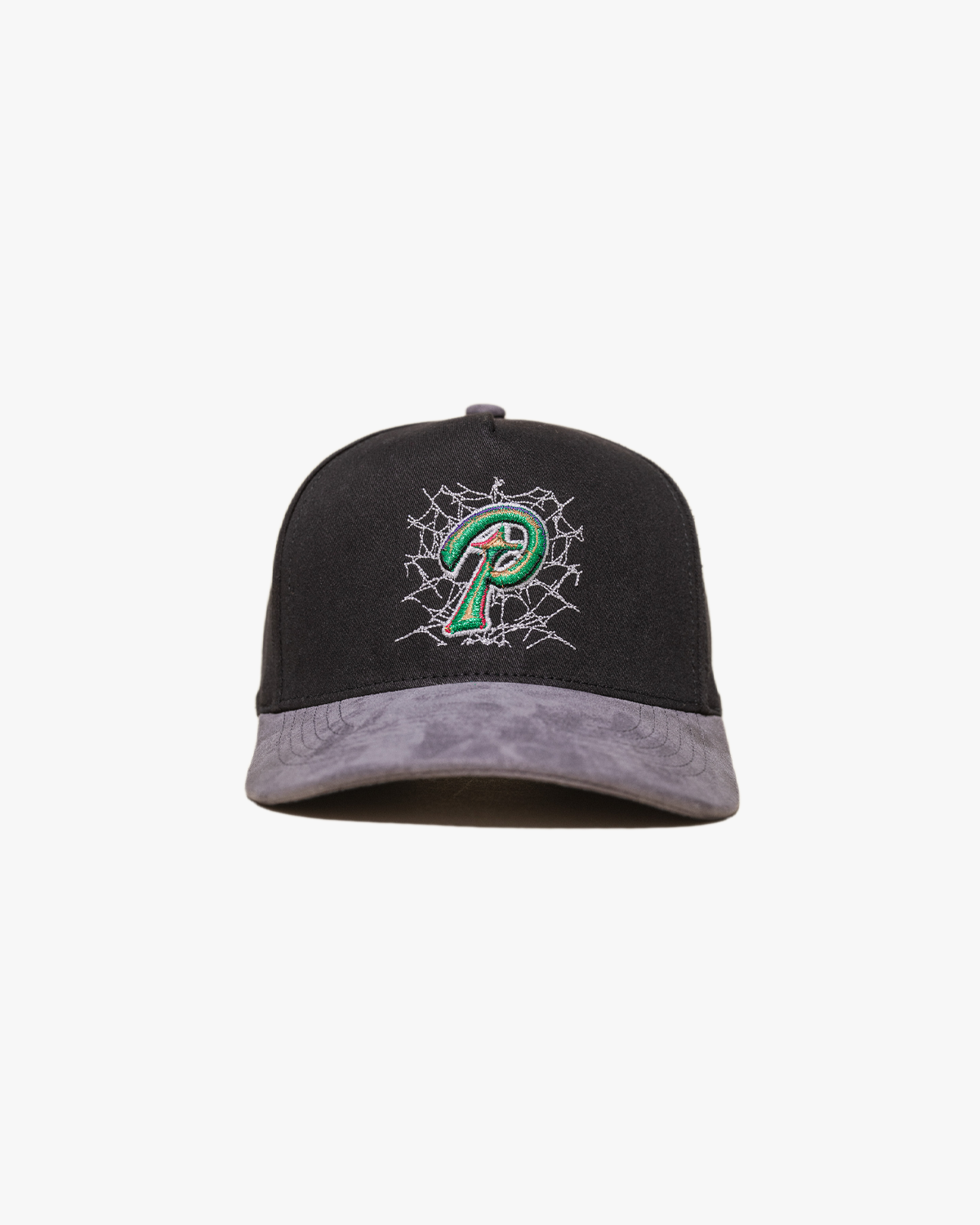 Web P Hat (Black/Grey)