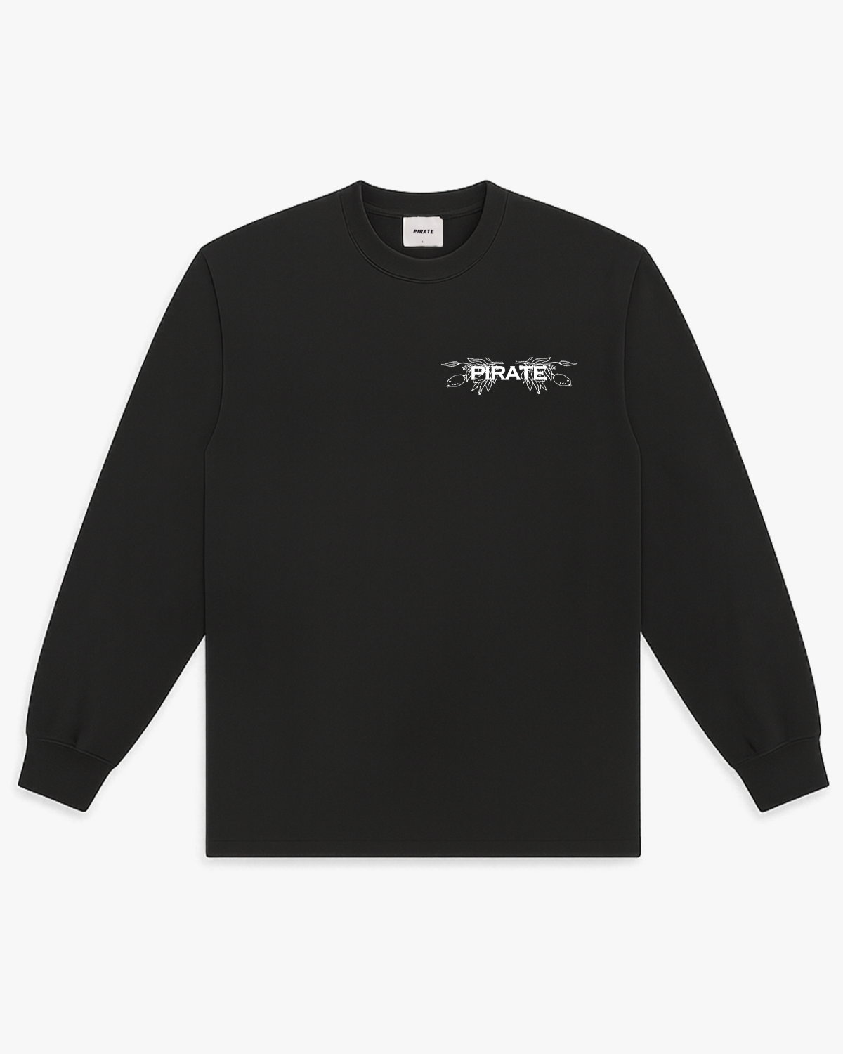 Pirate Flora LS Tee (Pirate Black)