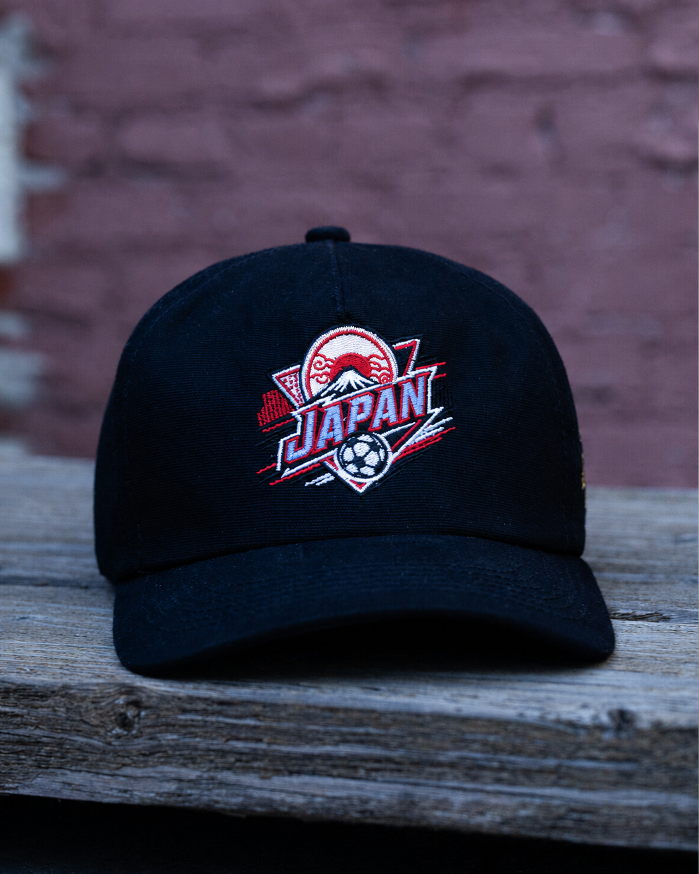 Japan Crest Vintage Hat (Black)