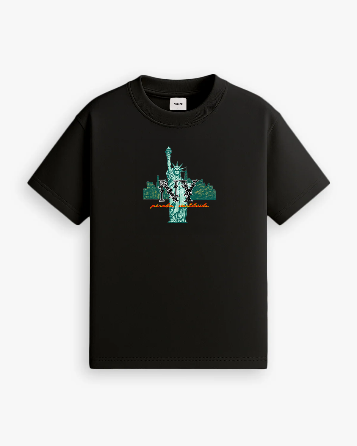 New York Tee (Pirate Black)