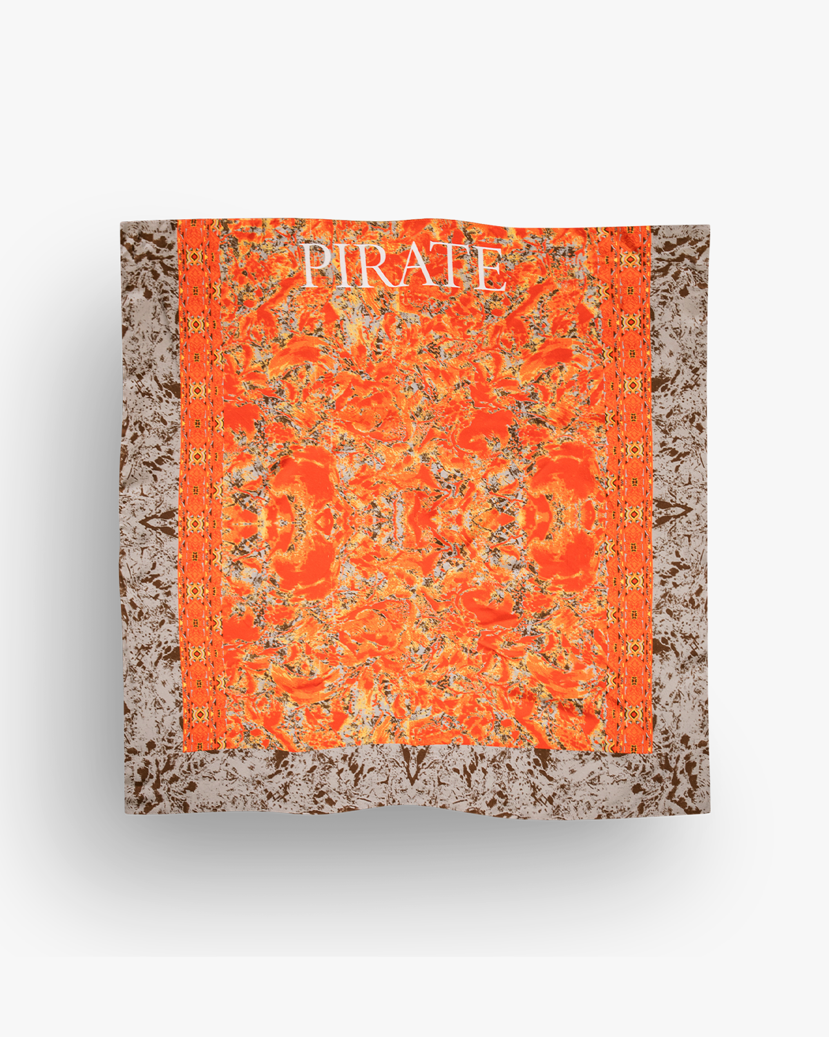 Pirate Palazzo Rosso Silk Bandana (Oversized)