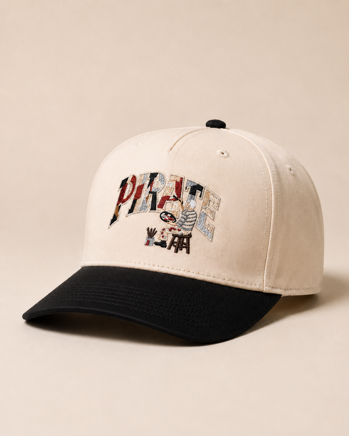 The Artist at Work Hat (Cream/Black)