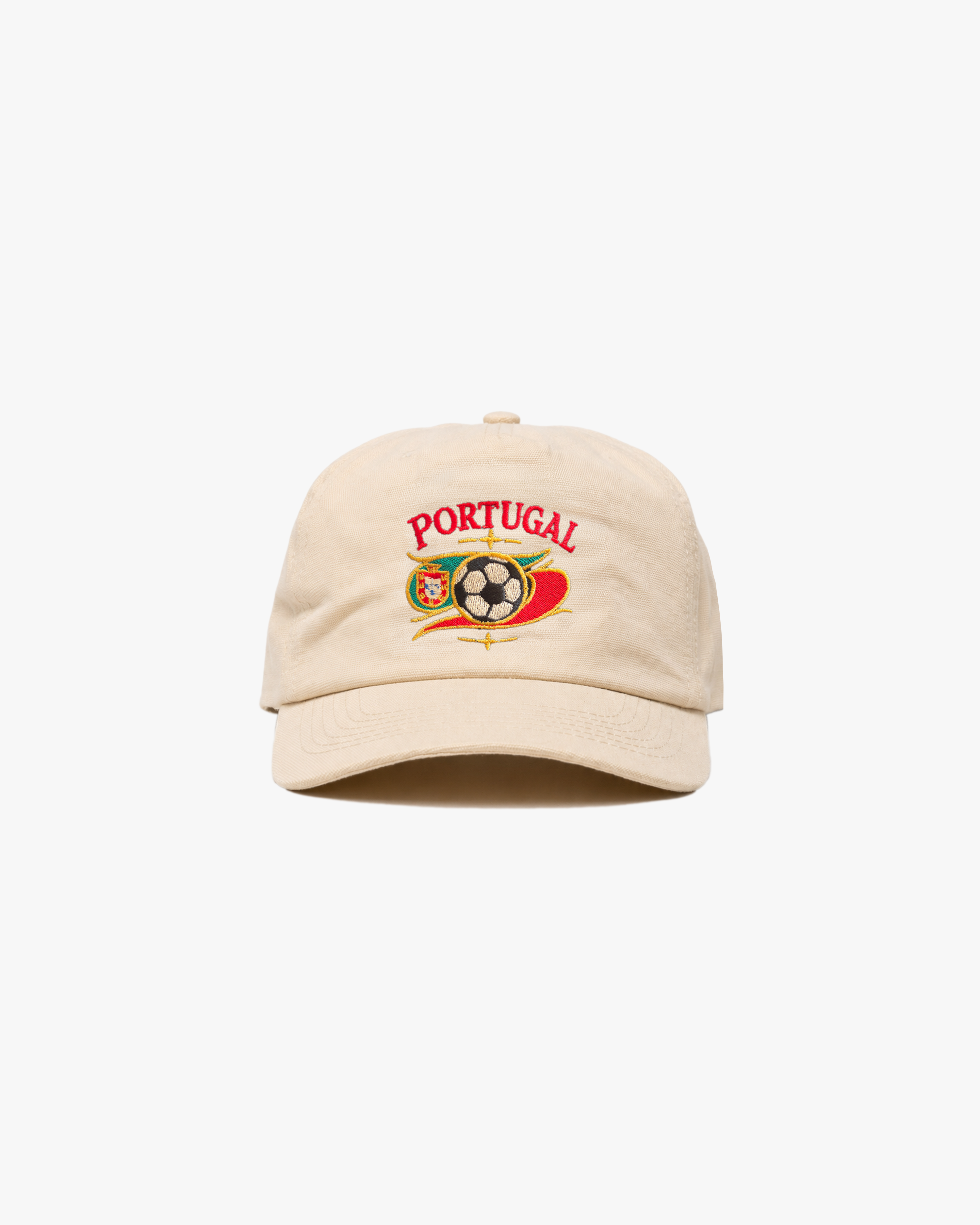 Portugal Crest Vintage Hat (Cream)