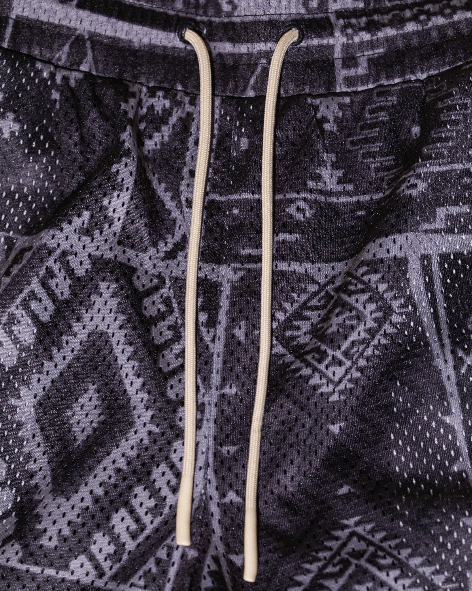 Pirate Hilltop Printed Mesh Short (Shadow Tapestry)