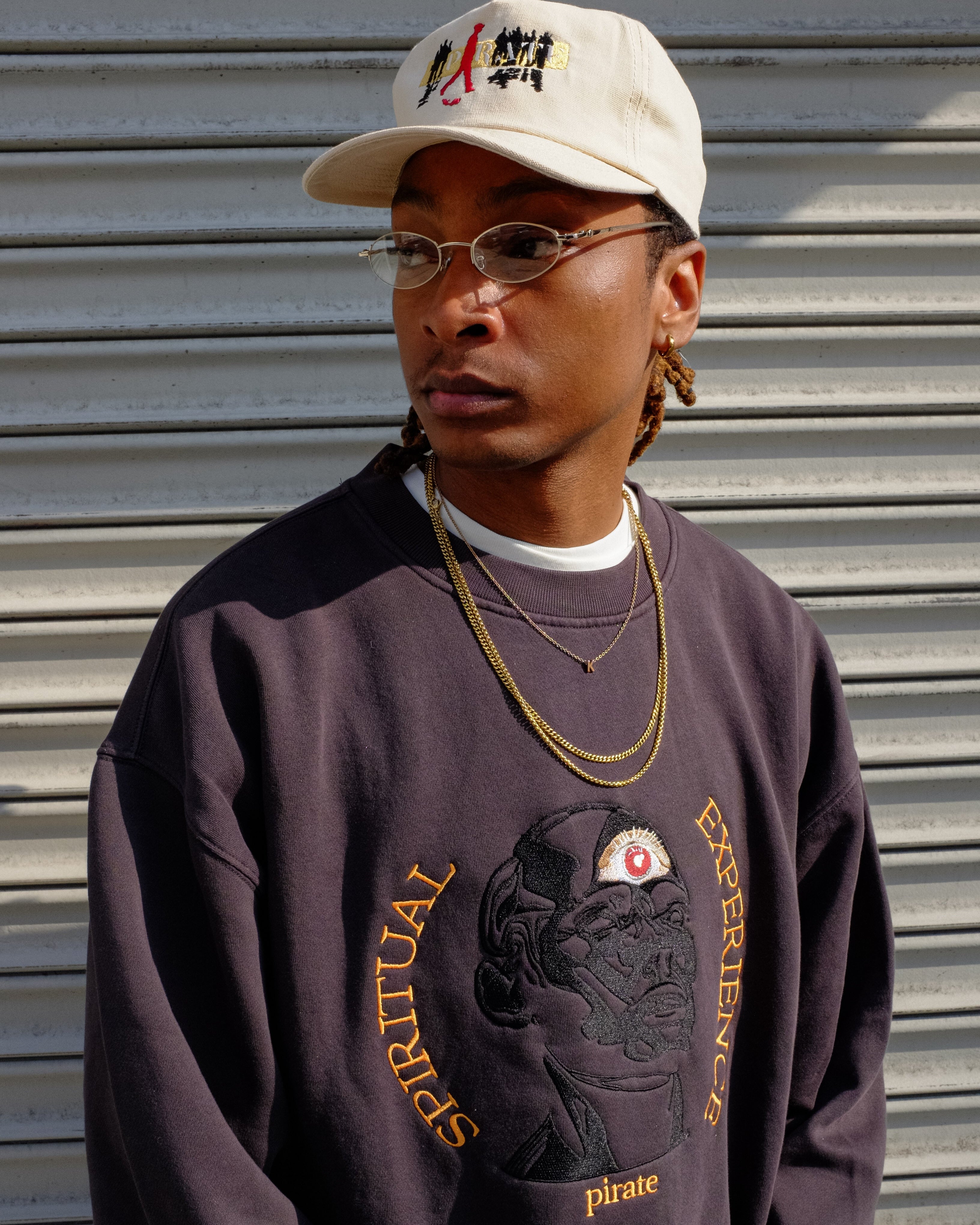 3rd Eye Crewneck Sweater (Dark Grey)