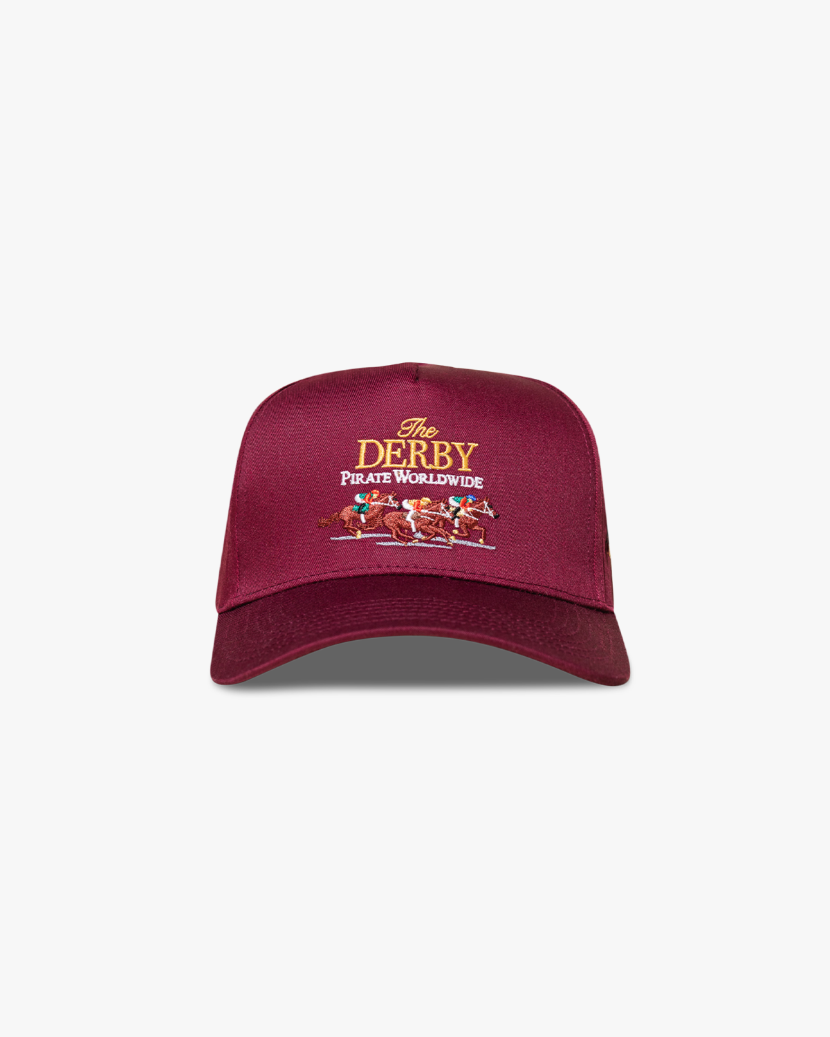 Pirate Derby Hat (Maroon)