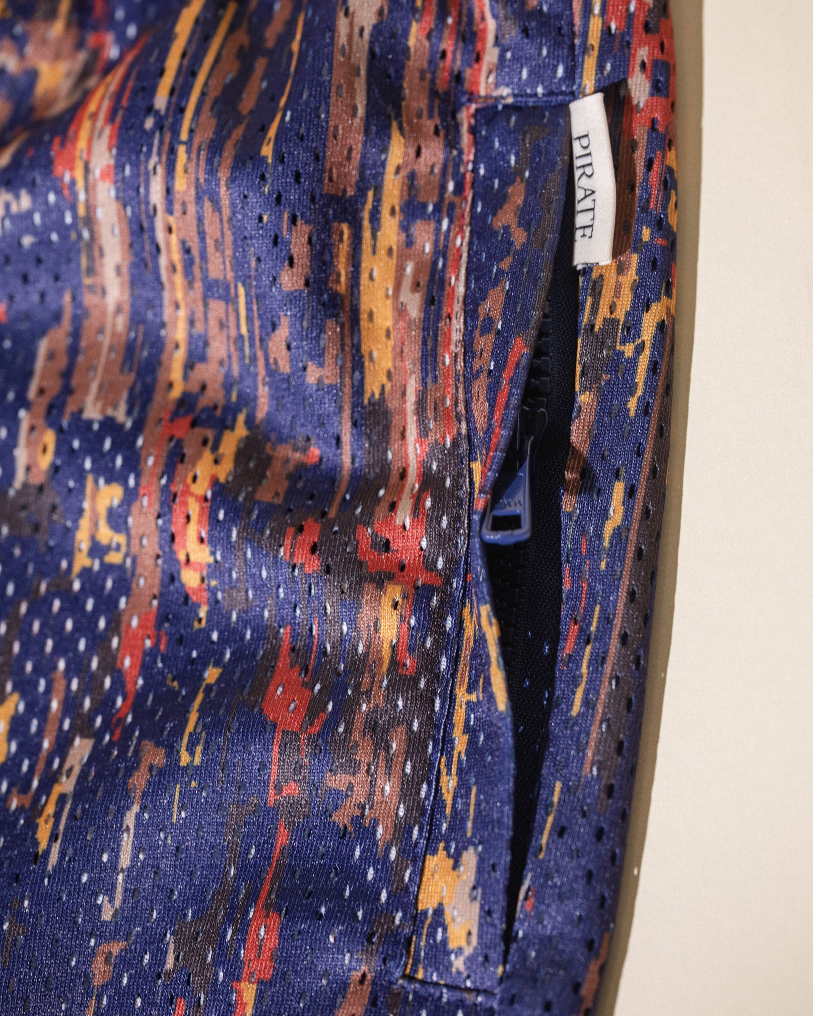 Pirate Hilltop Printed Mesh Short (Digi Nightfall)