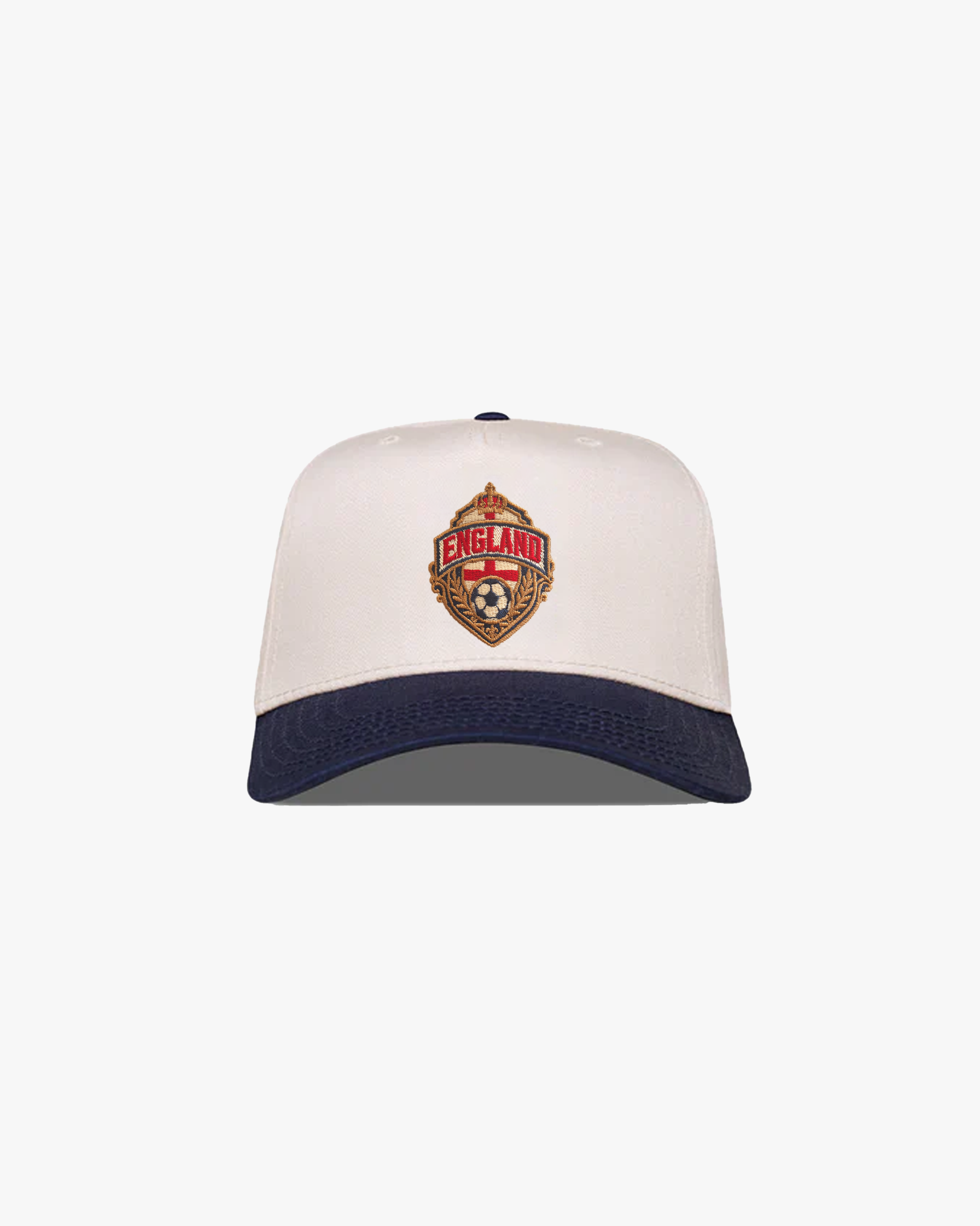 England Crest Hat (Cream/Navy)