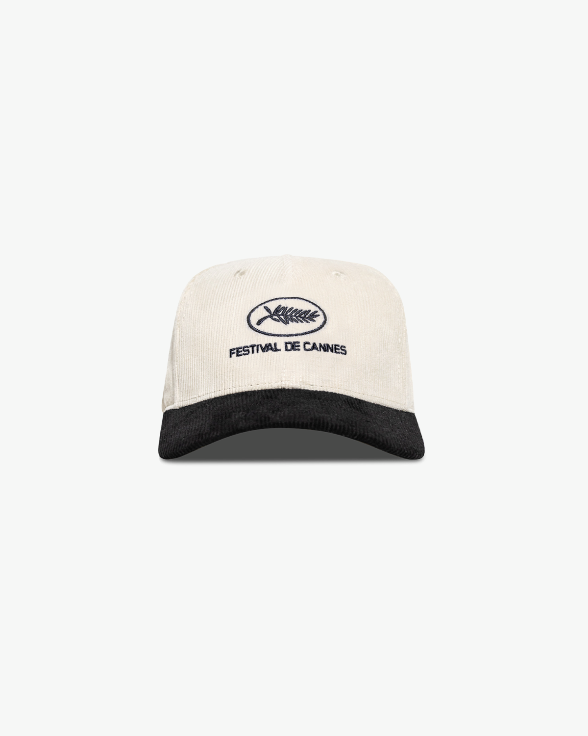 Pirate Cannes Corduroy Hat (Cream/Black)