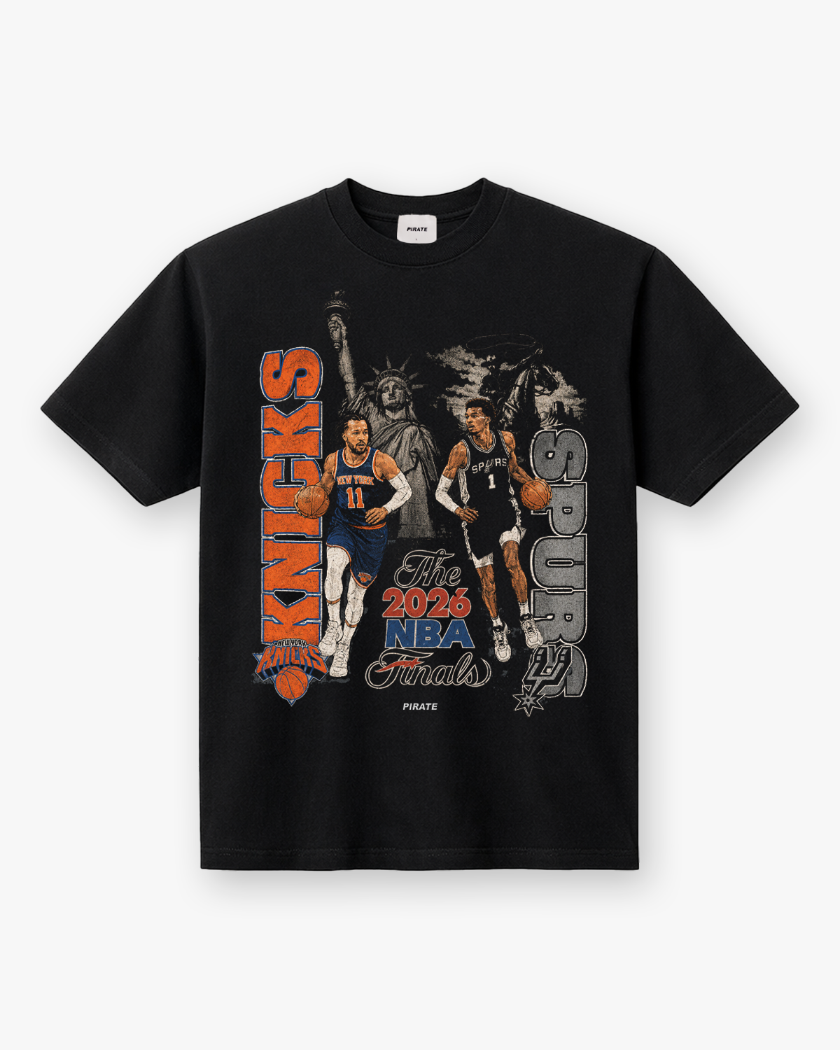 Liberty & The Spur Tee (Pirate Black)