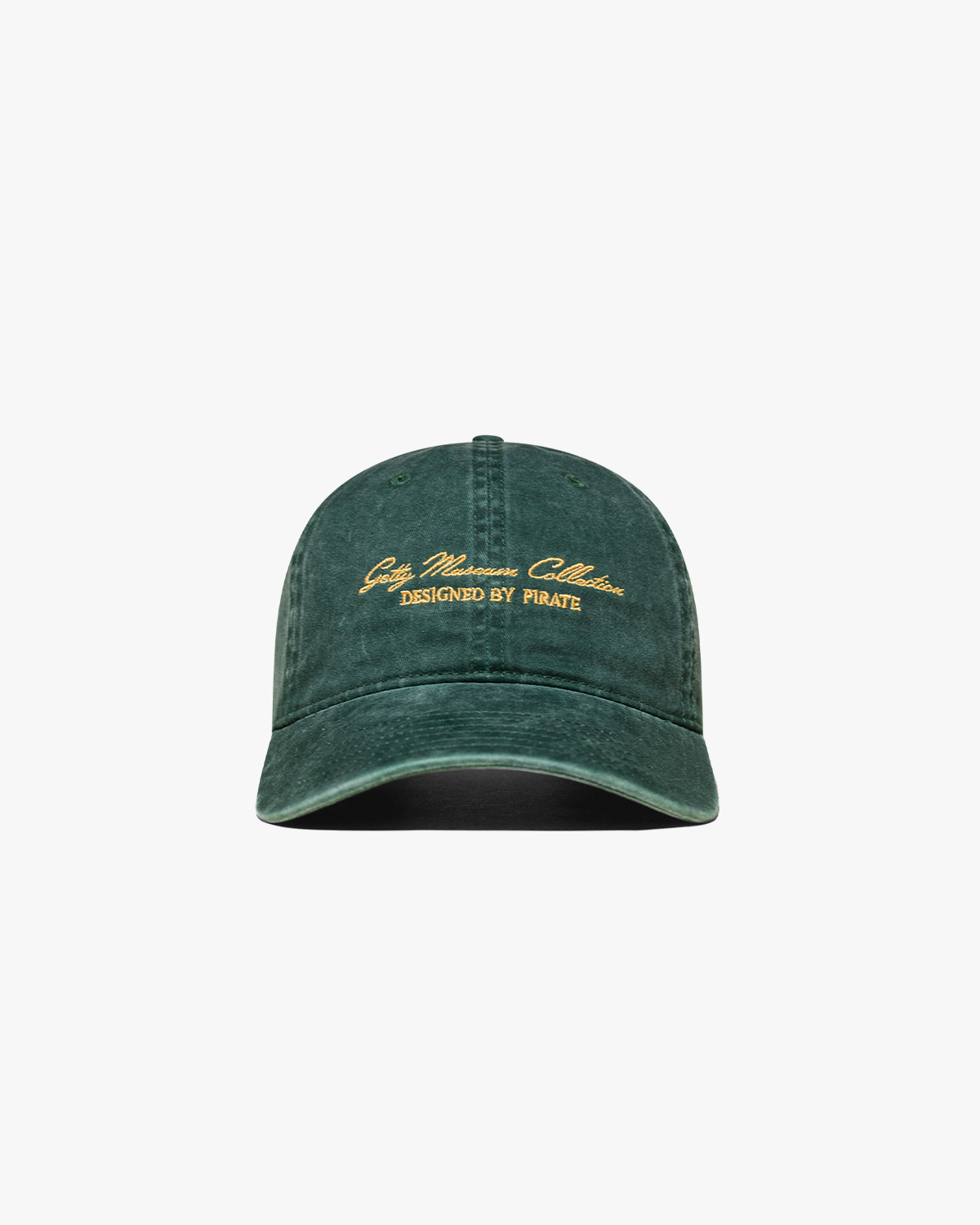 Getty x Pirate Getty Museum Collection Dad Hat (Washed Green)