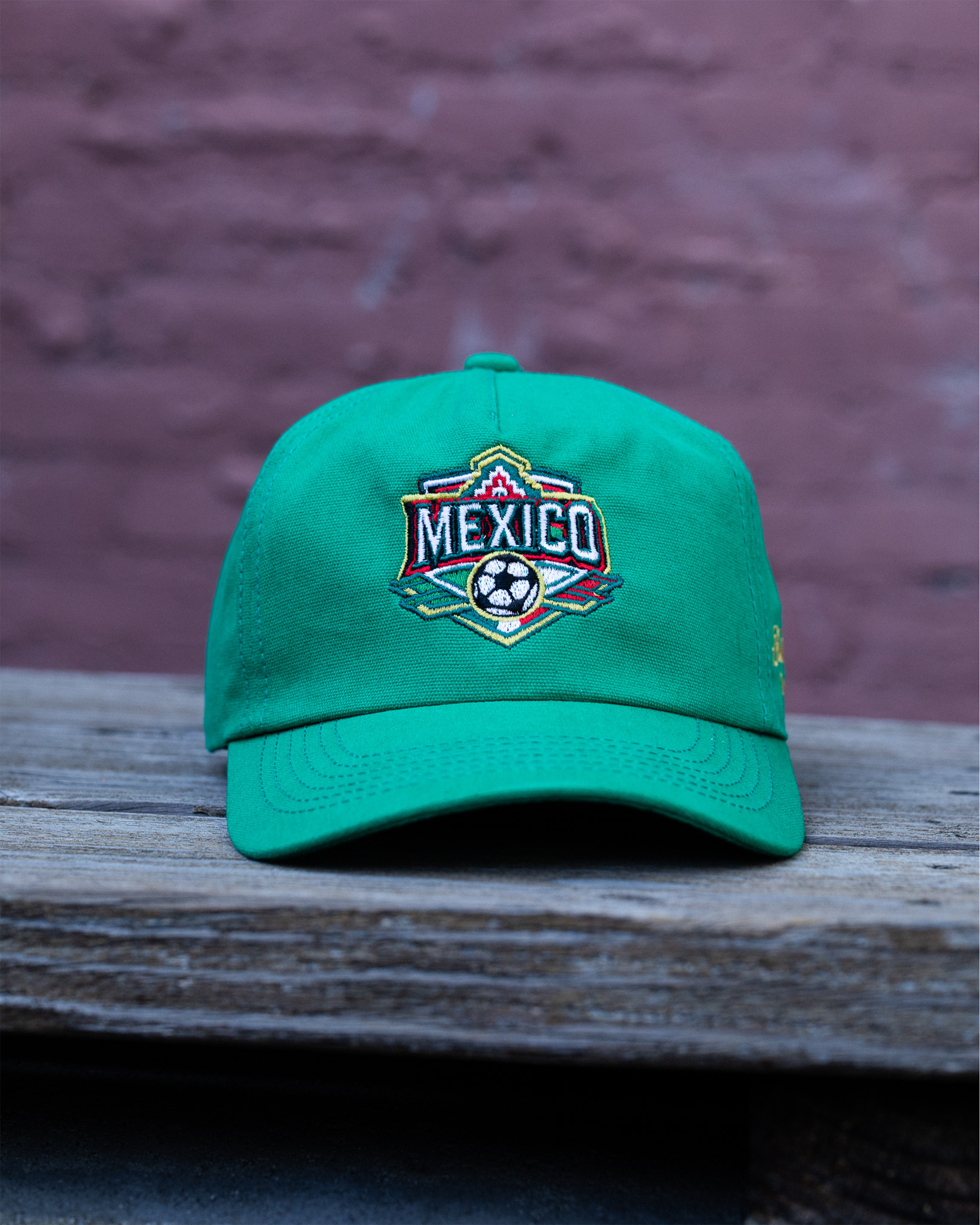 Mexico Crest Vintage Hat (Green)