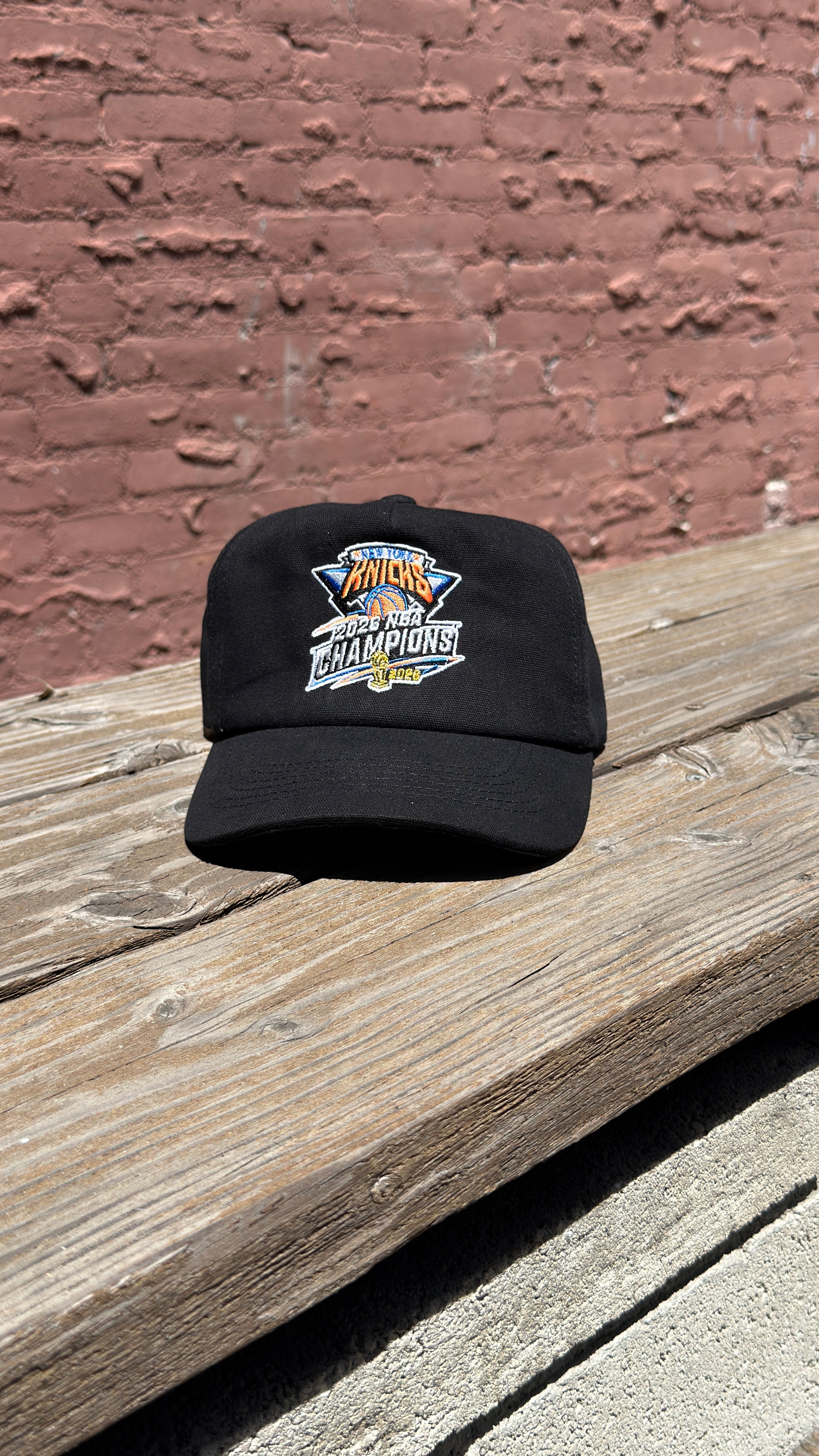2026 New York Champions Vintage Hat (Black)