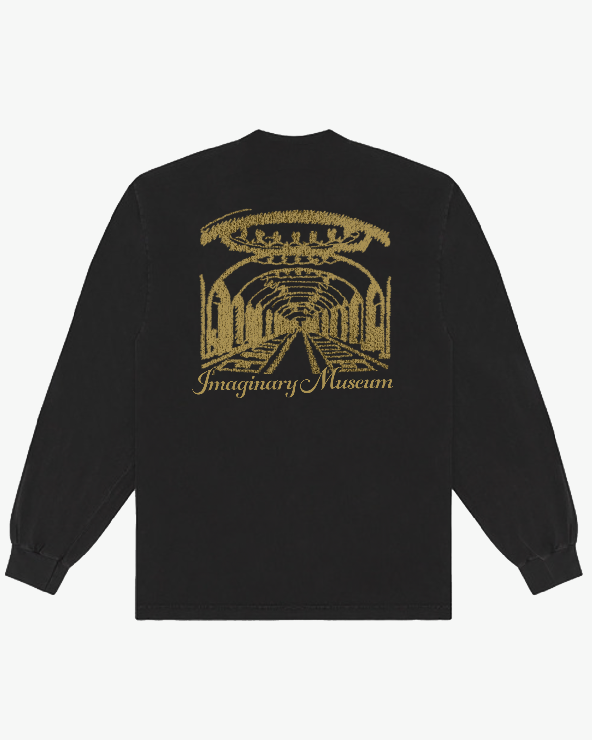 Pirate Imaginary Museum Long Sleeve Tee (Pirate Black)