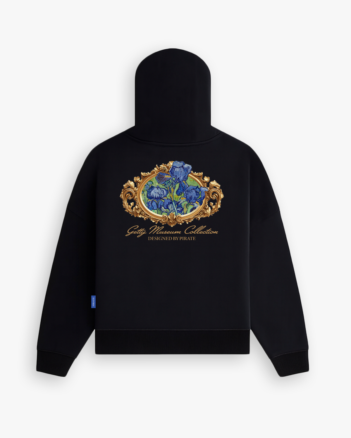 Getty x Pirate Van Gogh Irises Hoodie (Pirate Black)