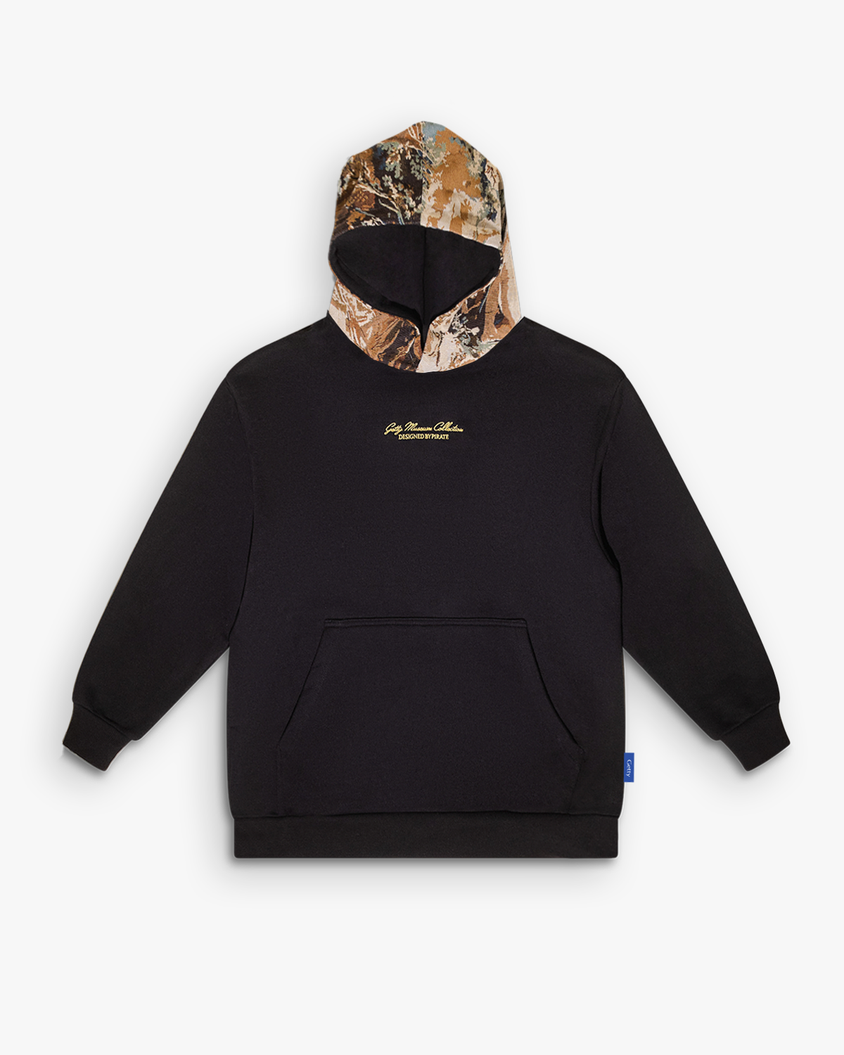 Getty x Pirate Psyche at the Basketmakers Jacquard Tapestry Hoodie (Pirate Black)