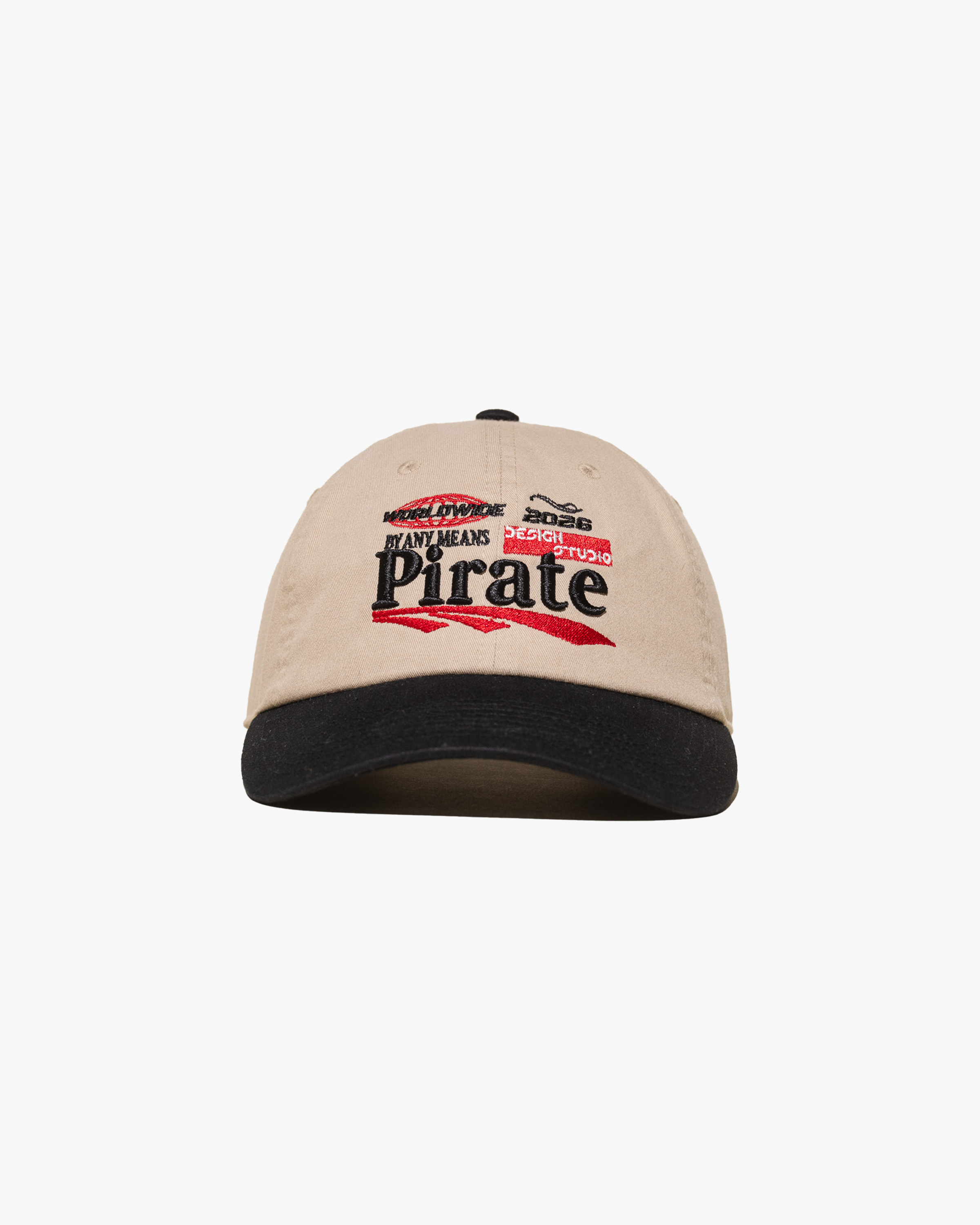 Pirate '26 Design Studio Hat (Khaki/Black)