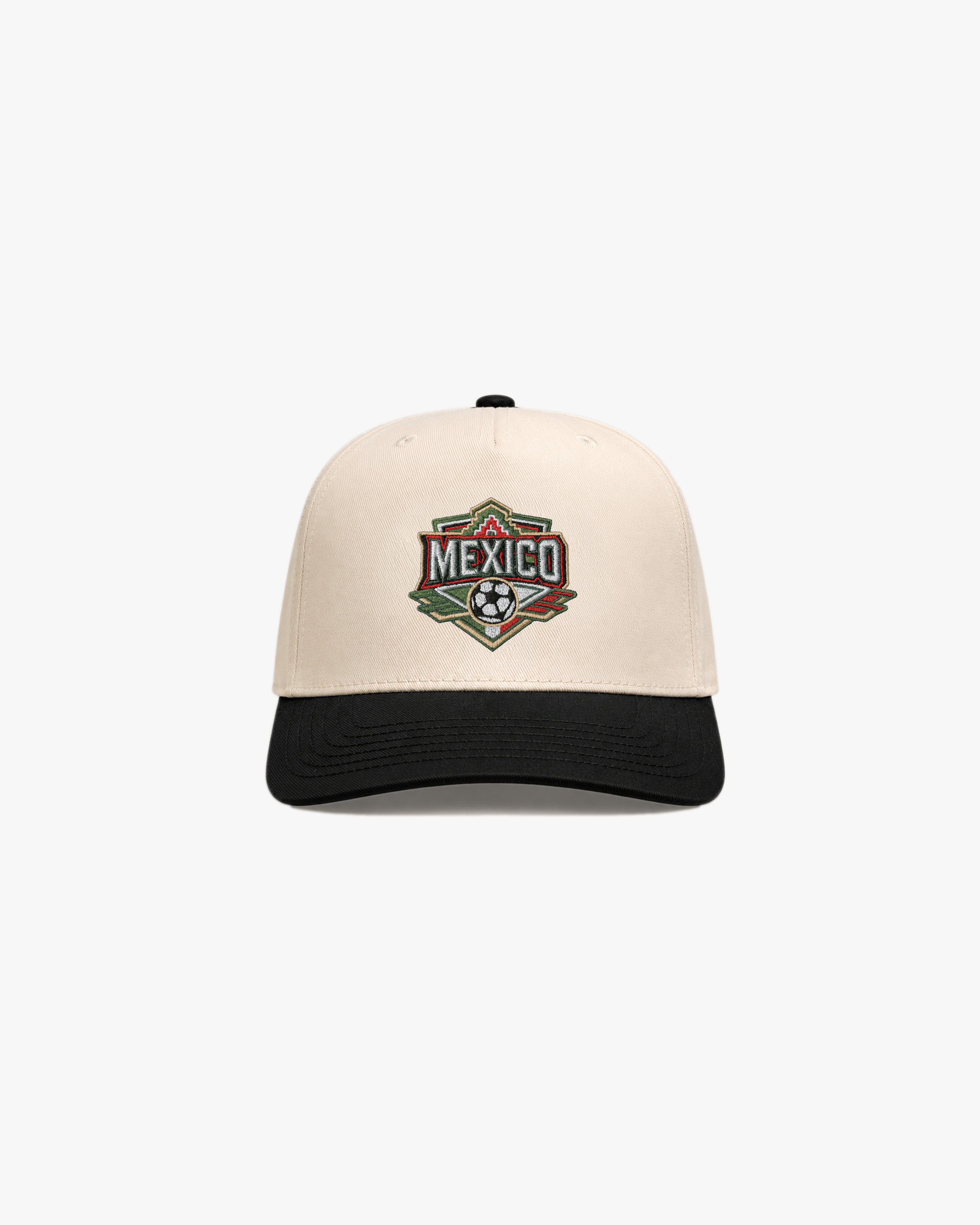 Mexico Crest Hat (Cream/Black)